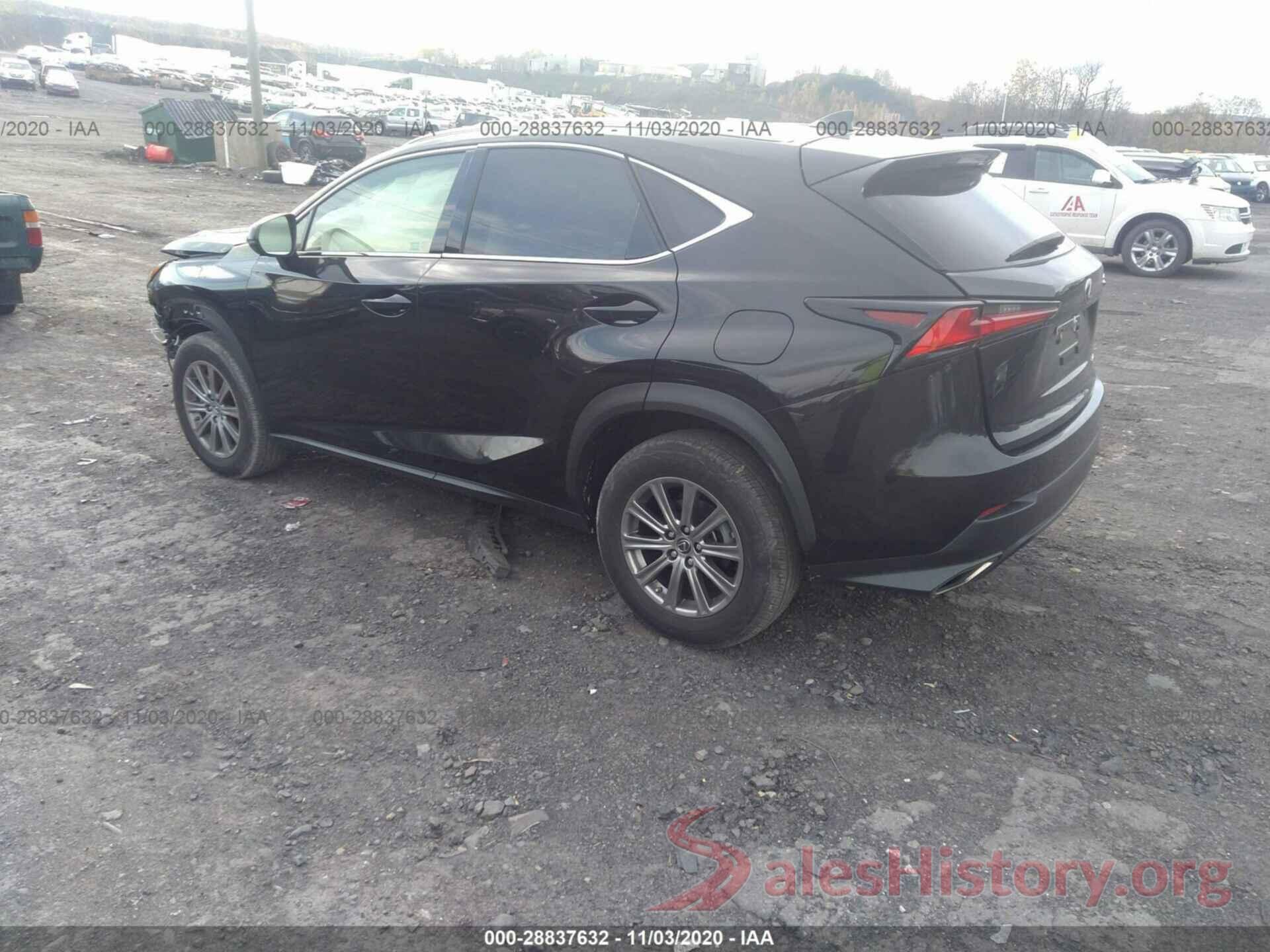 JTJAARBZ1L2158290 2020 LEXUS NX