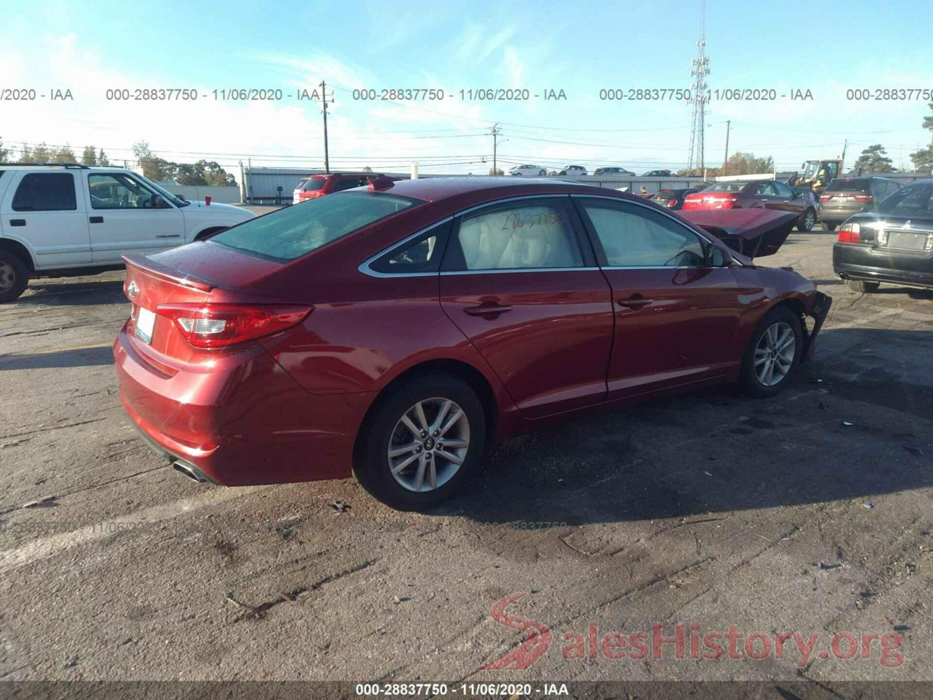 5NPE24AF7GH331004 2016 HYUNDAI SONATA