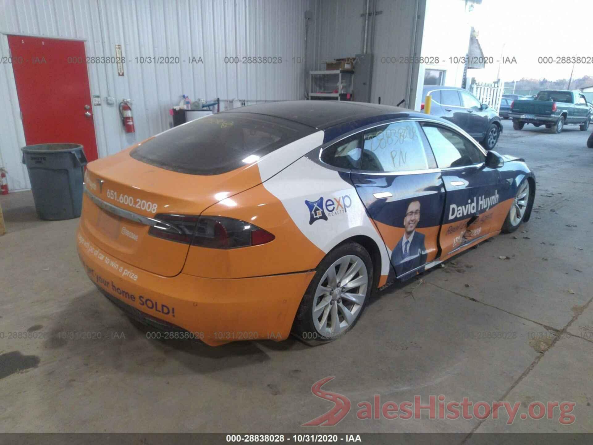 5YJSA1E27GF146672 2016 TESLA MODEL S