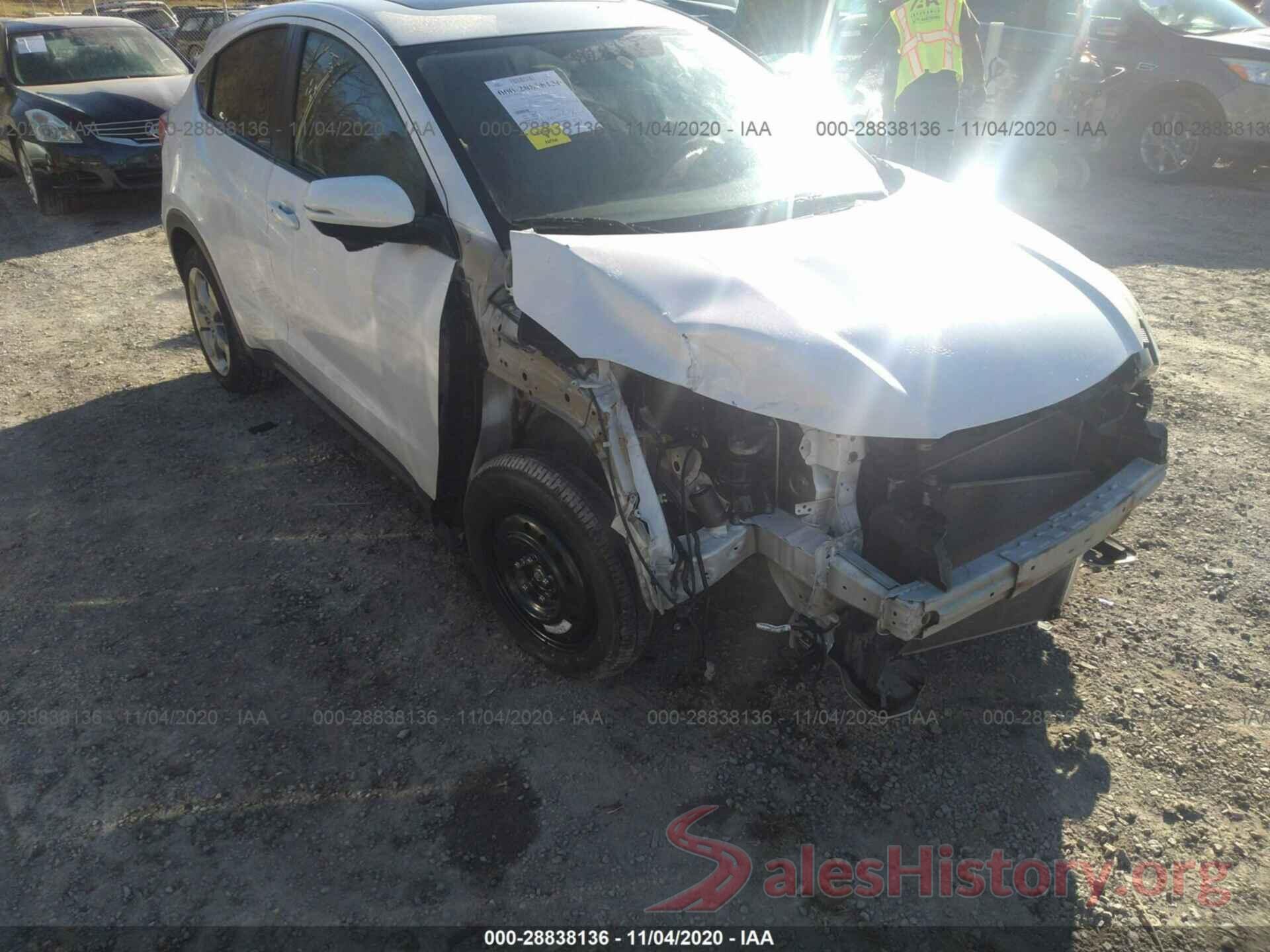 3CZRU6H51GM757621 2016 HONDA HR-V