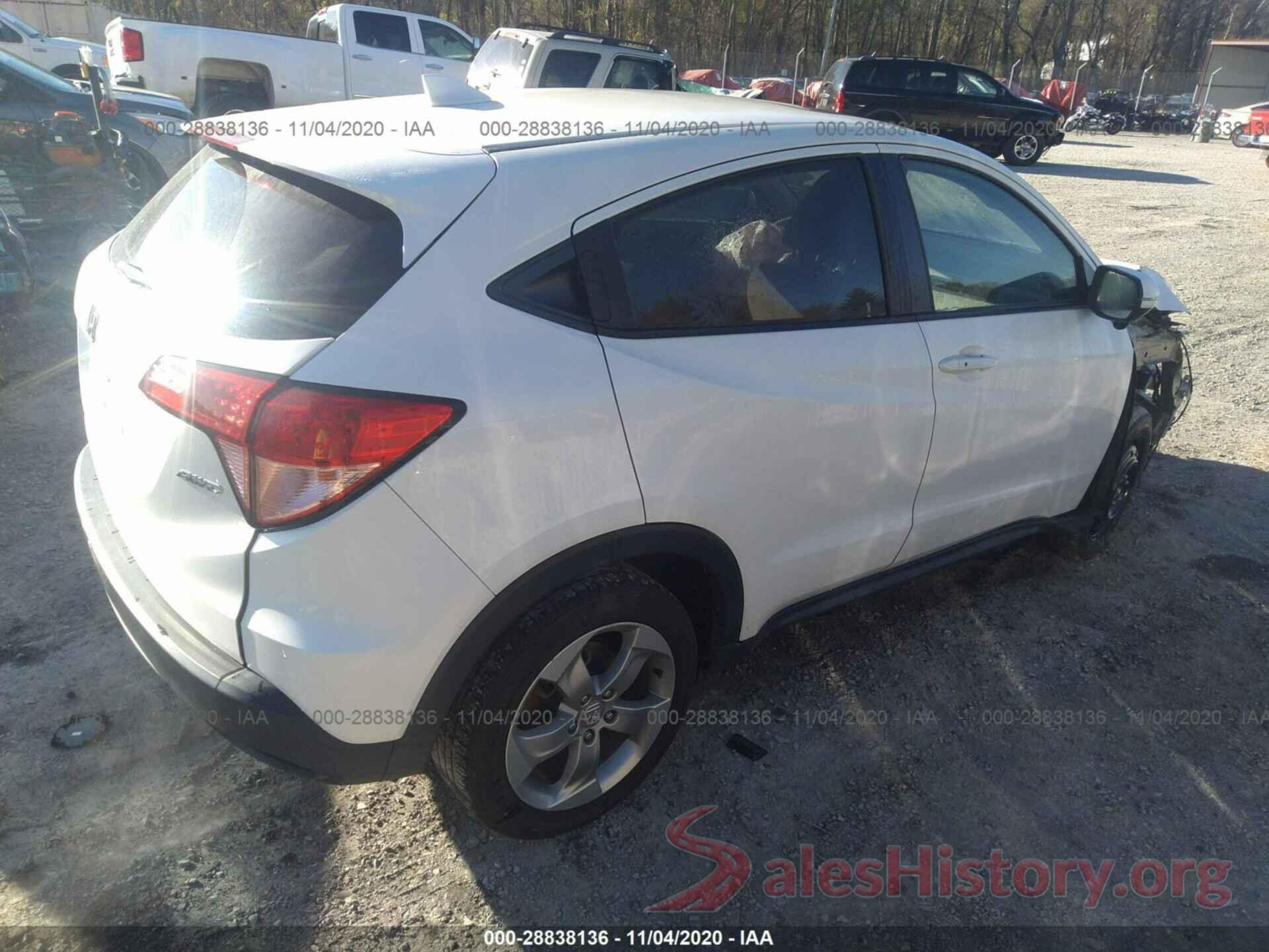 3CZRU6H51GM757621 2016 HONDA HR-V