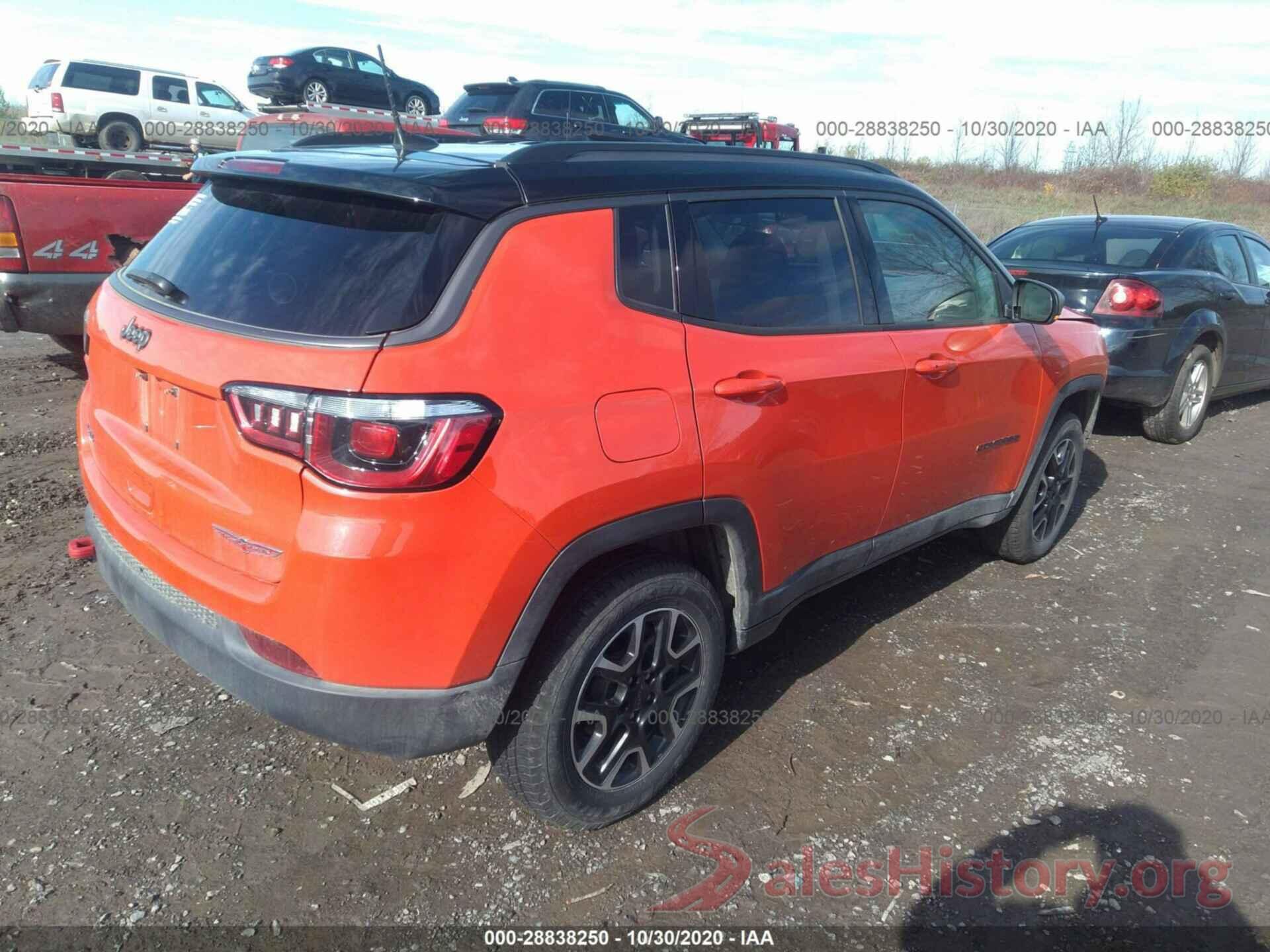 3C4NJDDB6LT133424 2020 JEEP COMPASS