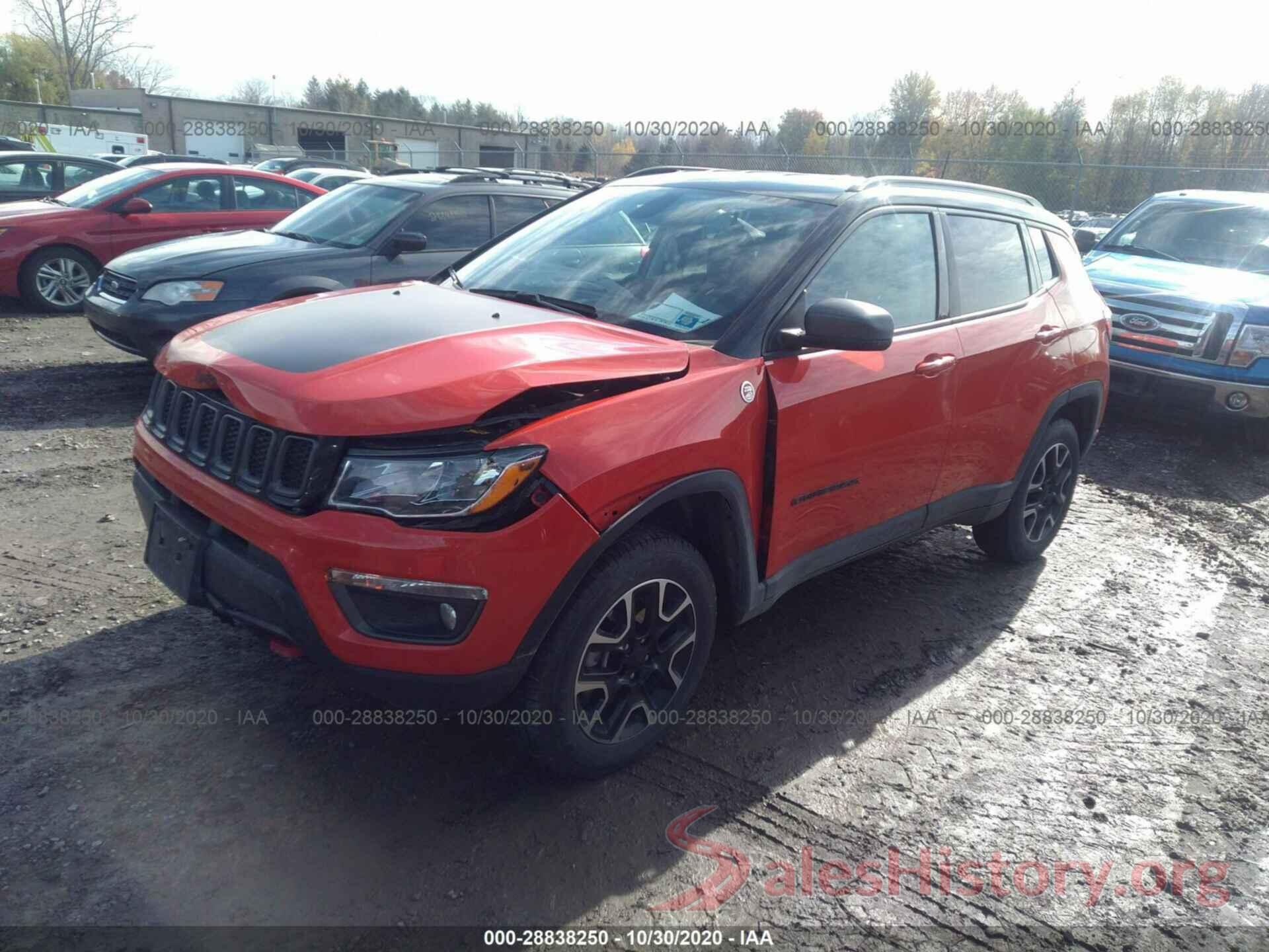 3C4NJDDB6LT133424 2020 JEEP COMPASS