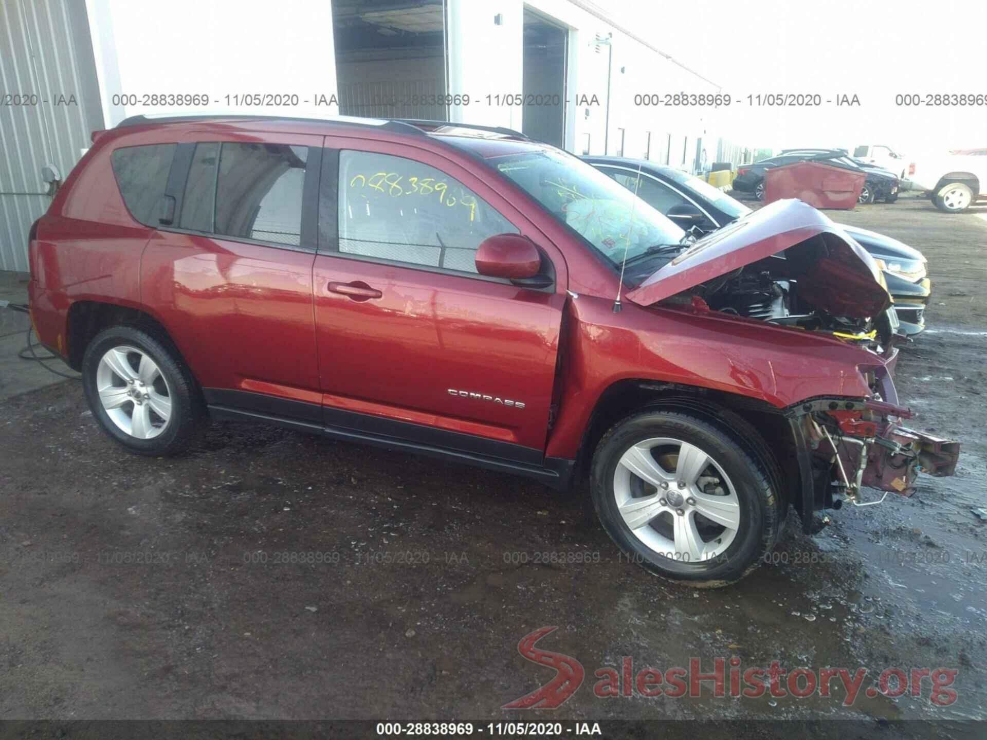 1C4NJDEB3HD143033 2017 JEEP COMPASS