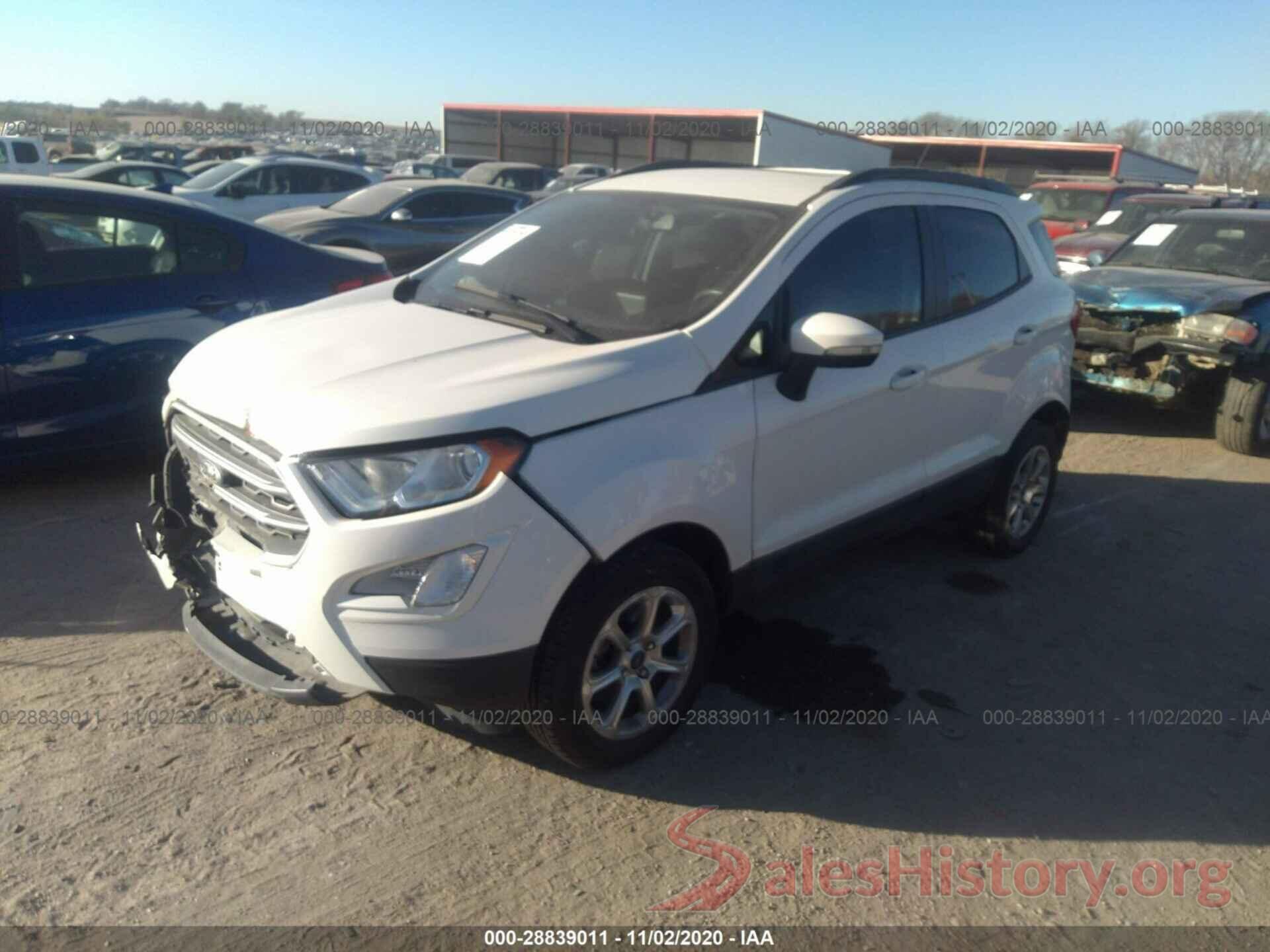 MAJ6P1UL4JC199222 2018 FORD ECOSPORT