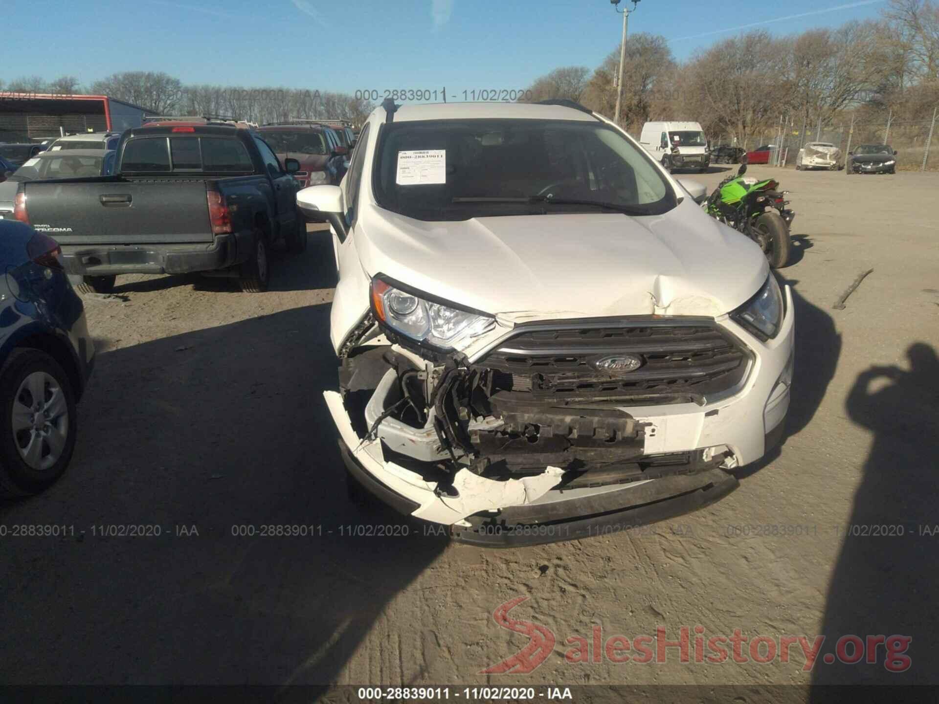 MAJ6P1UL4JC199222 2018 FORD ECOSPORT