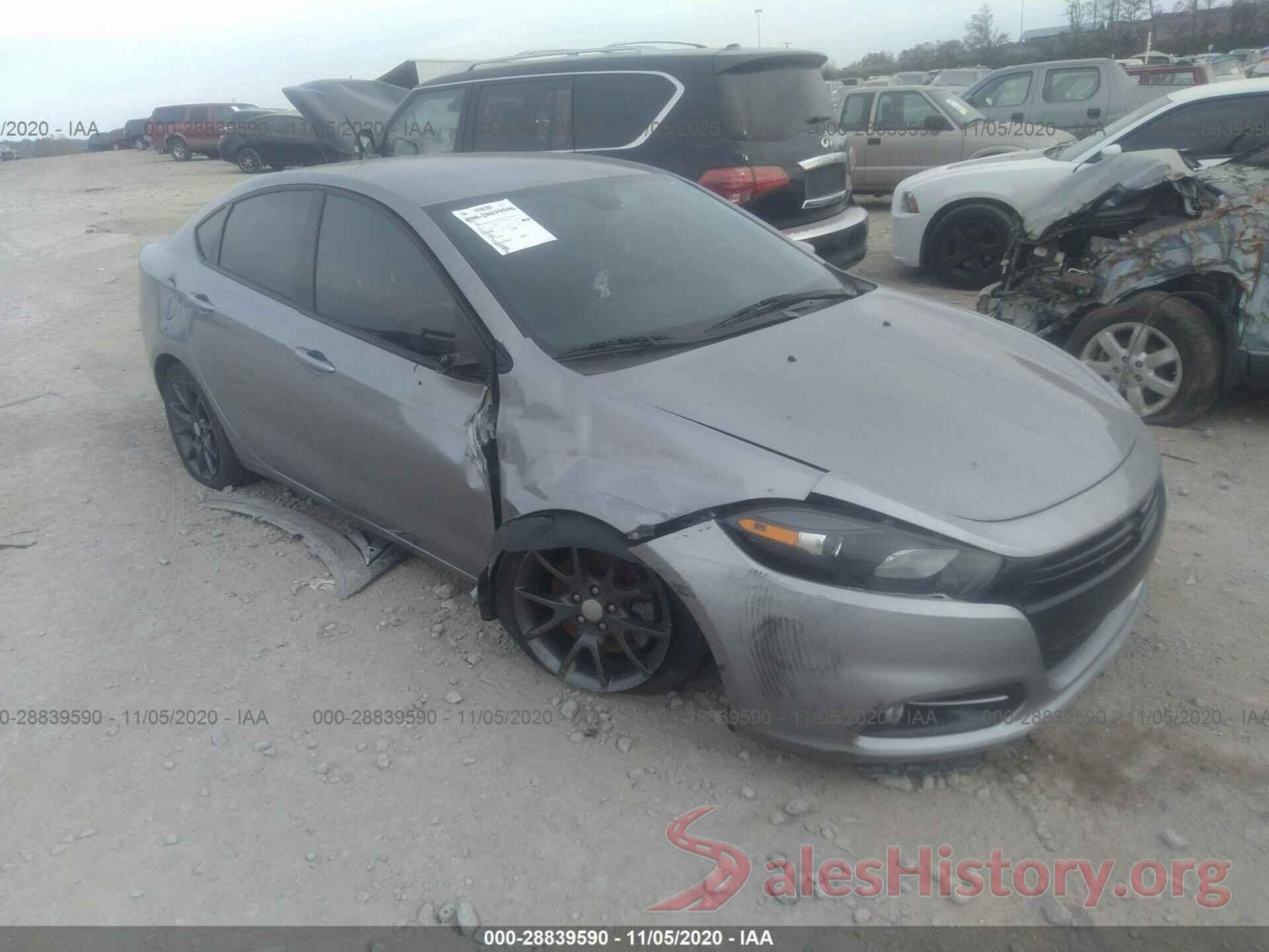 1C3CDFBB6GD701412 2016 DODGE DART