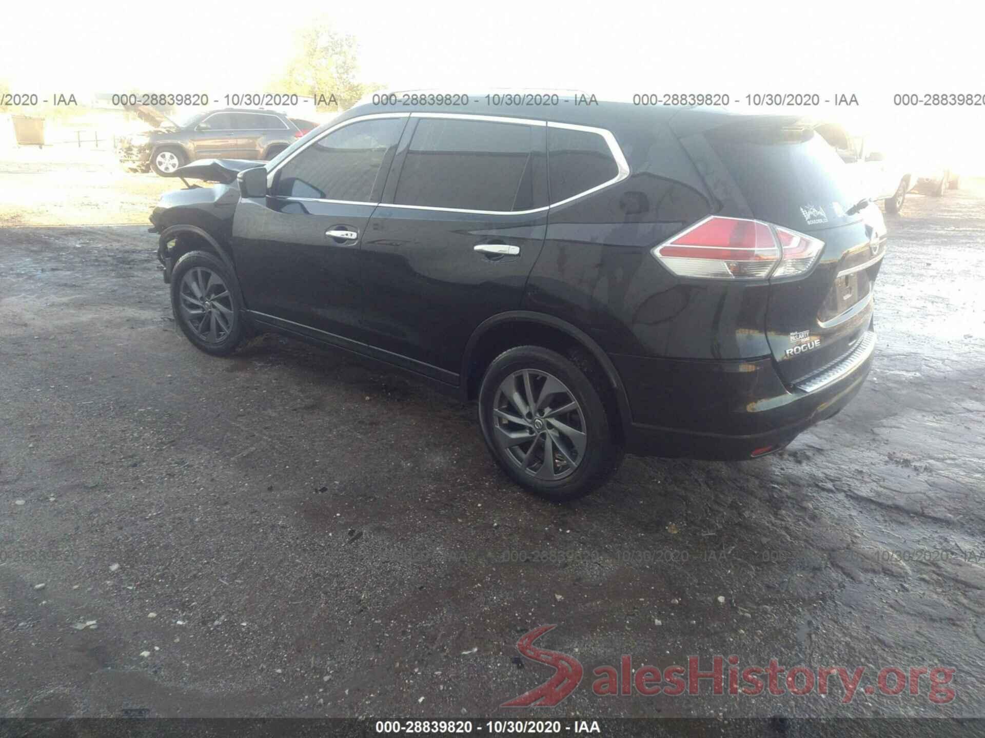 5N1AT2MV4GC741267 2016 NISSAN ROGUE