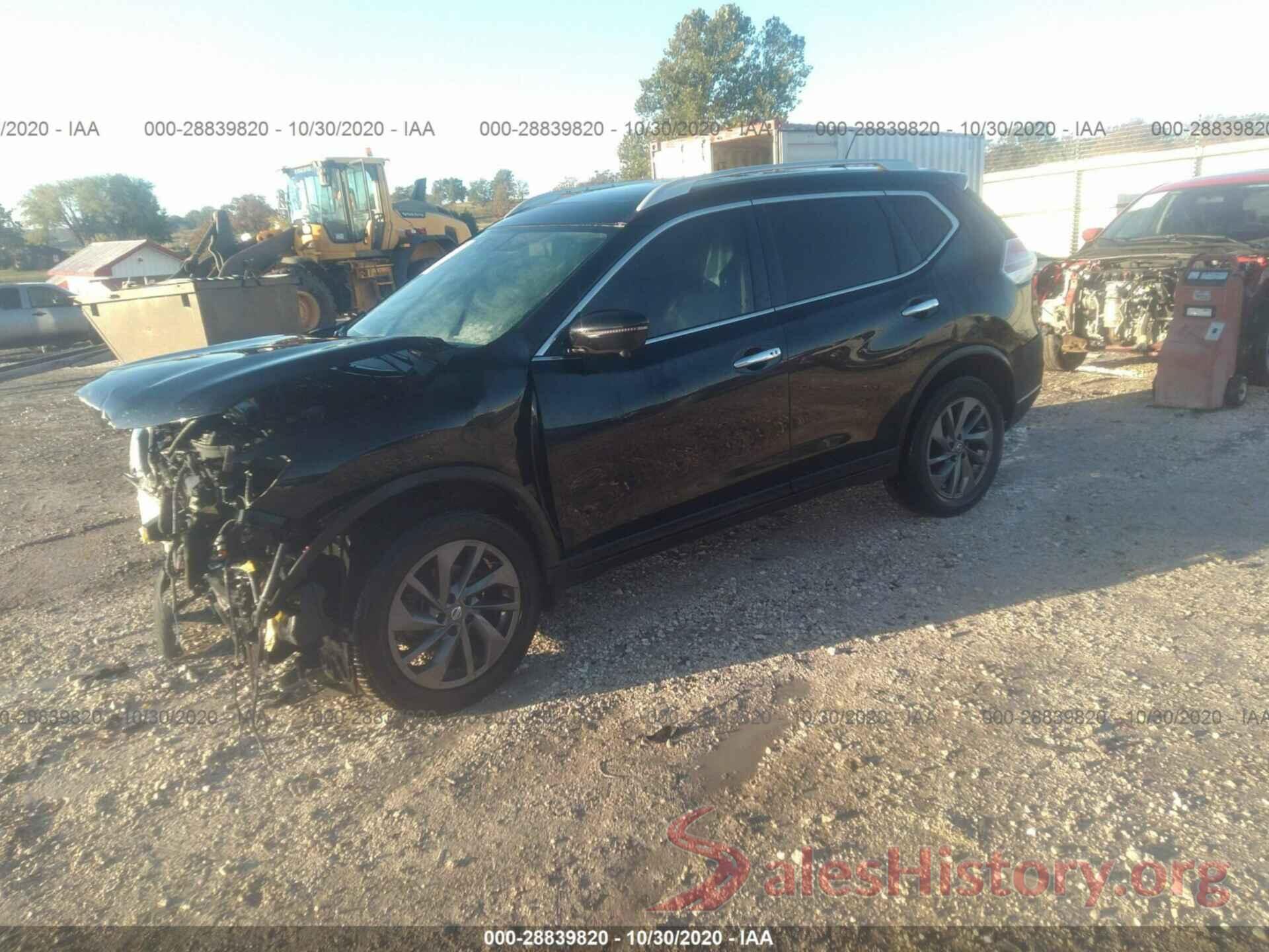 5N1AT2MV4GC741267 2016 NISSAN ROGUE