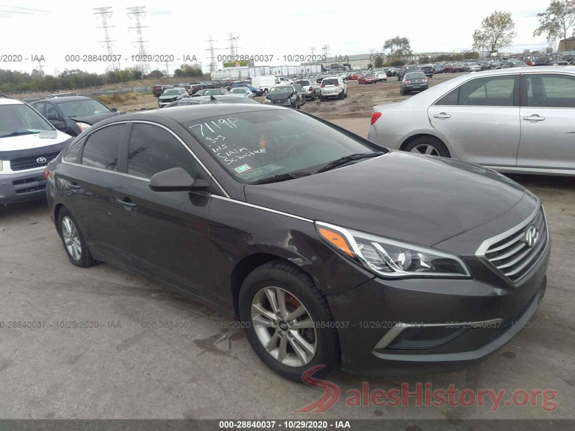 5NPE24AF5HH519568 2017 HYUNDAI SONATA