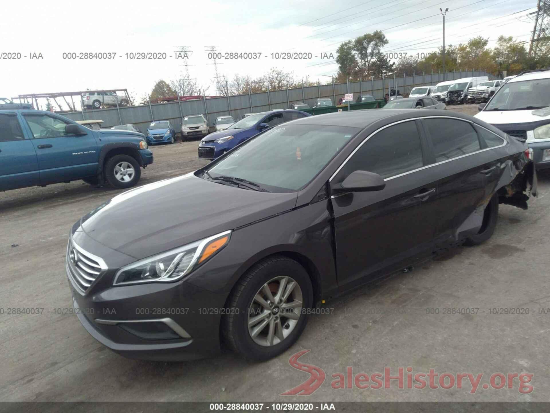 5NPE24AF5HH519568 2017 HYUNDAI SONATA