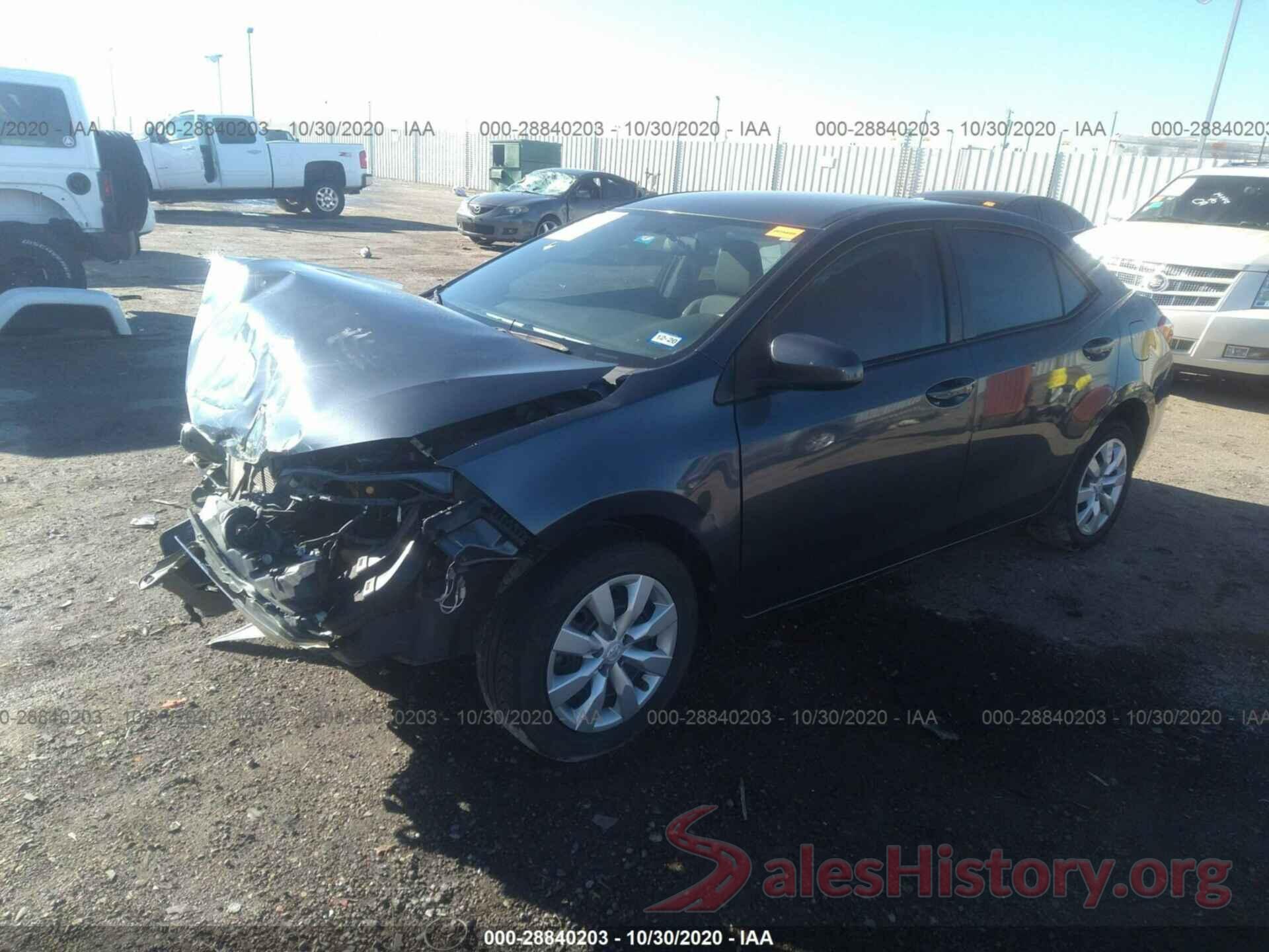 5YFBURHE6GP506465 2016 TOYOTA COROLLA