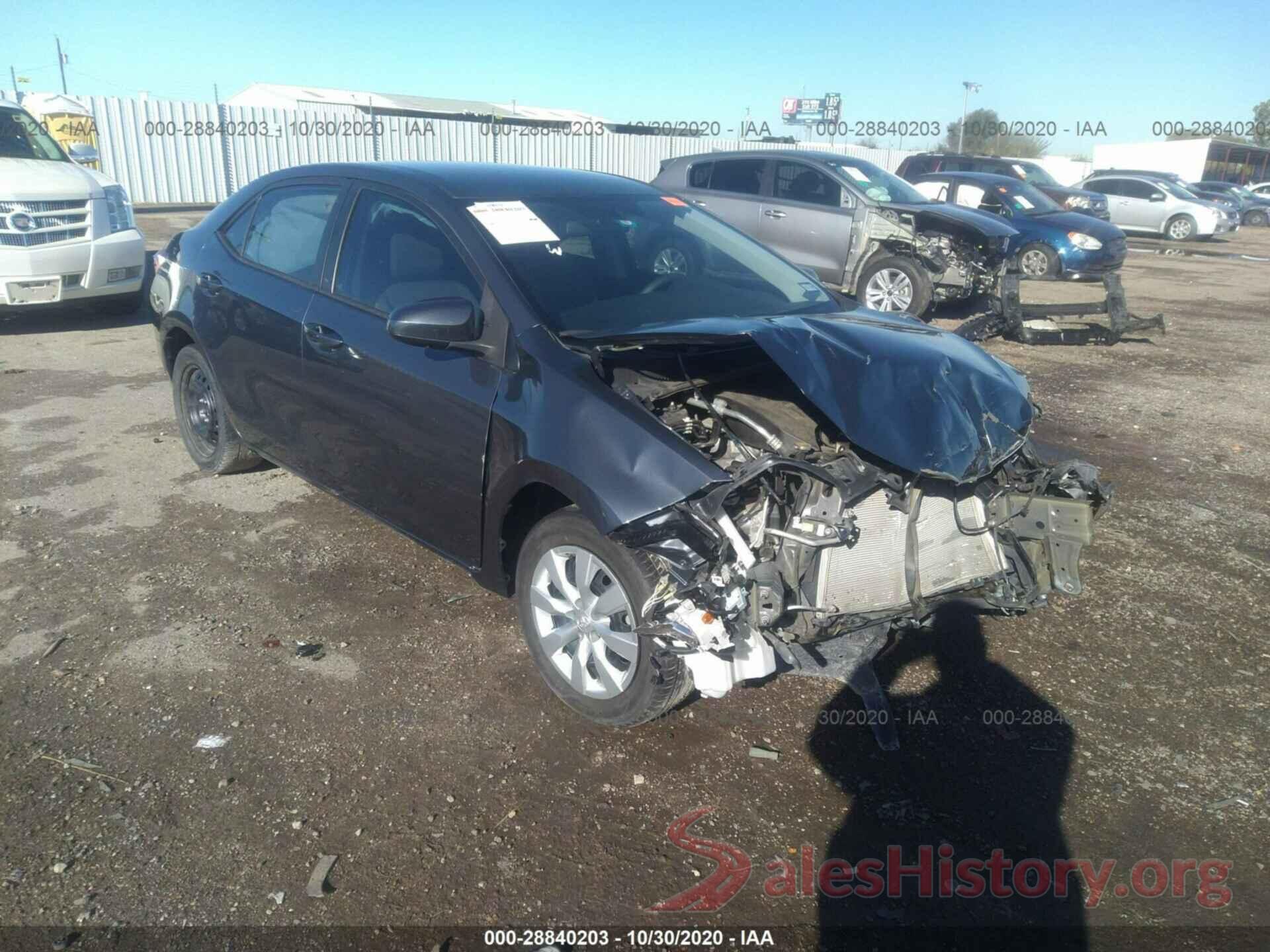 5YFBURHE6GP506465 2016 TOYOTA COROLLA