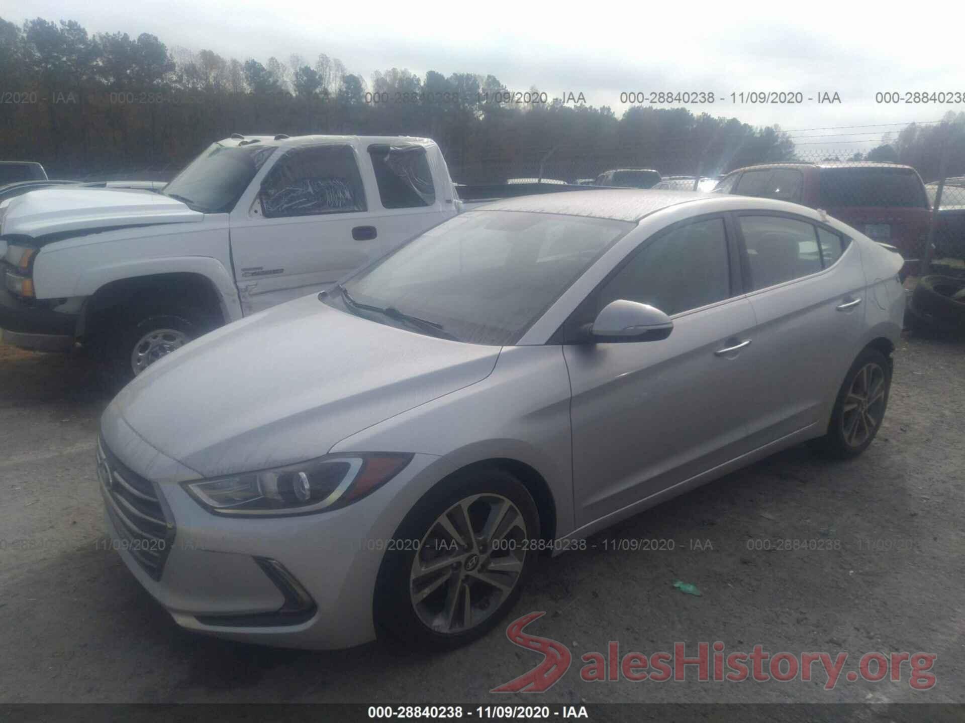 5NPD84LF0HH006235 2017 HYUNDAI ELANTRA