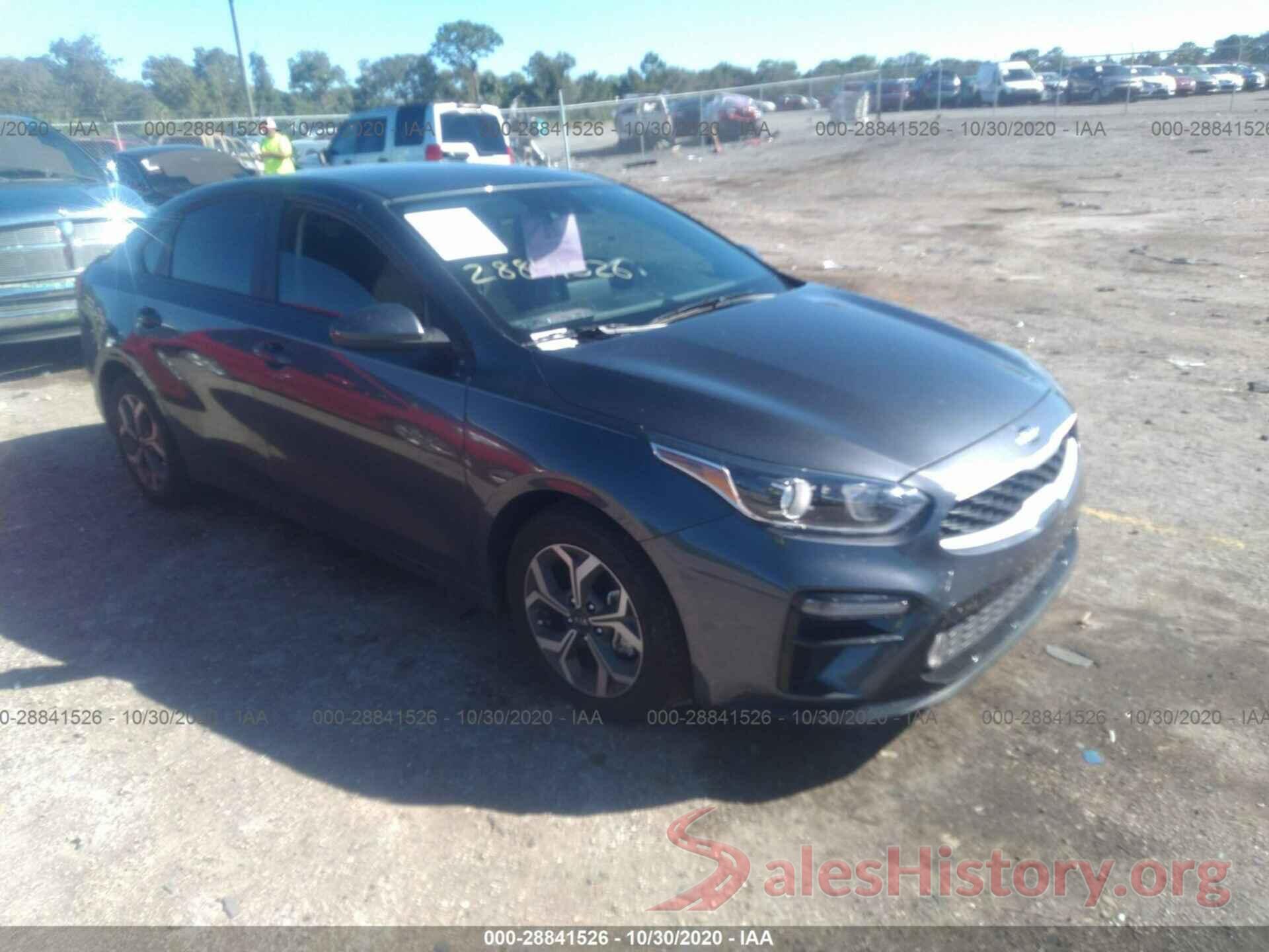 3KPF24ADXLE228645 2020 KIA FORTE