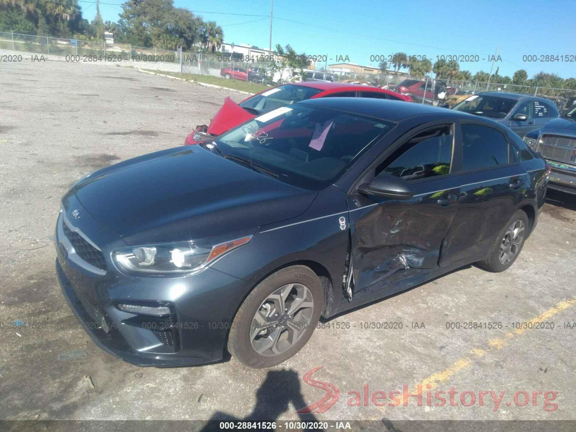 3KPF24ADXLE228645 2020 KIA FORTE