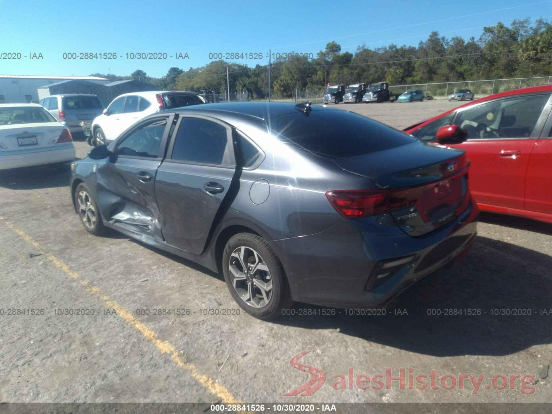 3KPF24ADXLE228645 2020 KIA FORTE