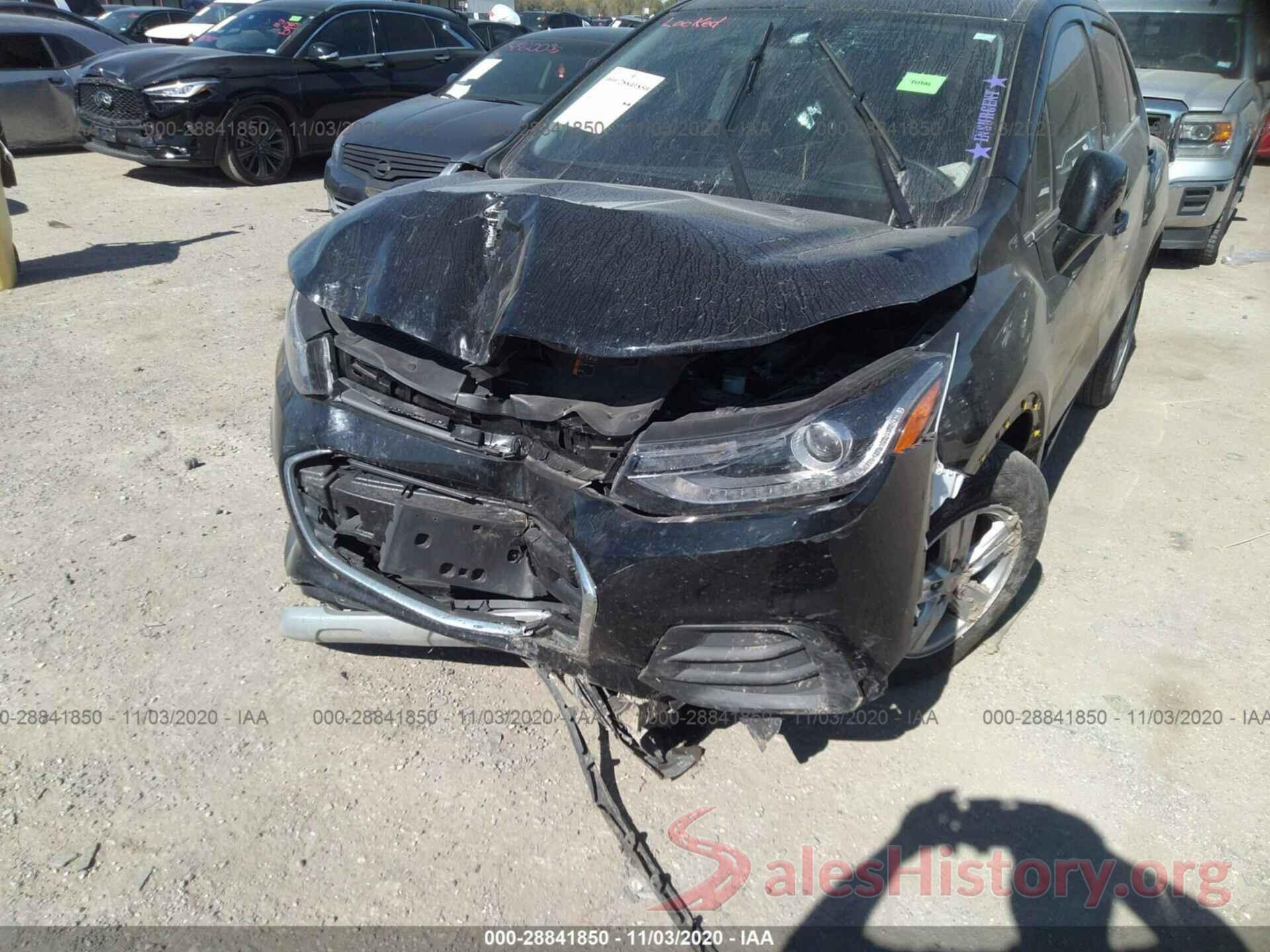 KL7CJLSB4LB025225 2020 CHEVROLET TRAX