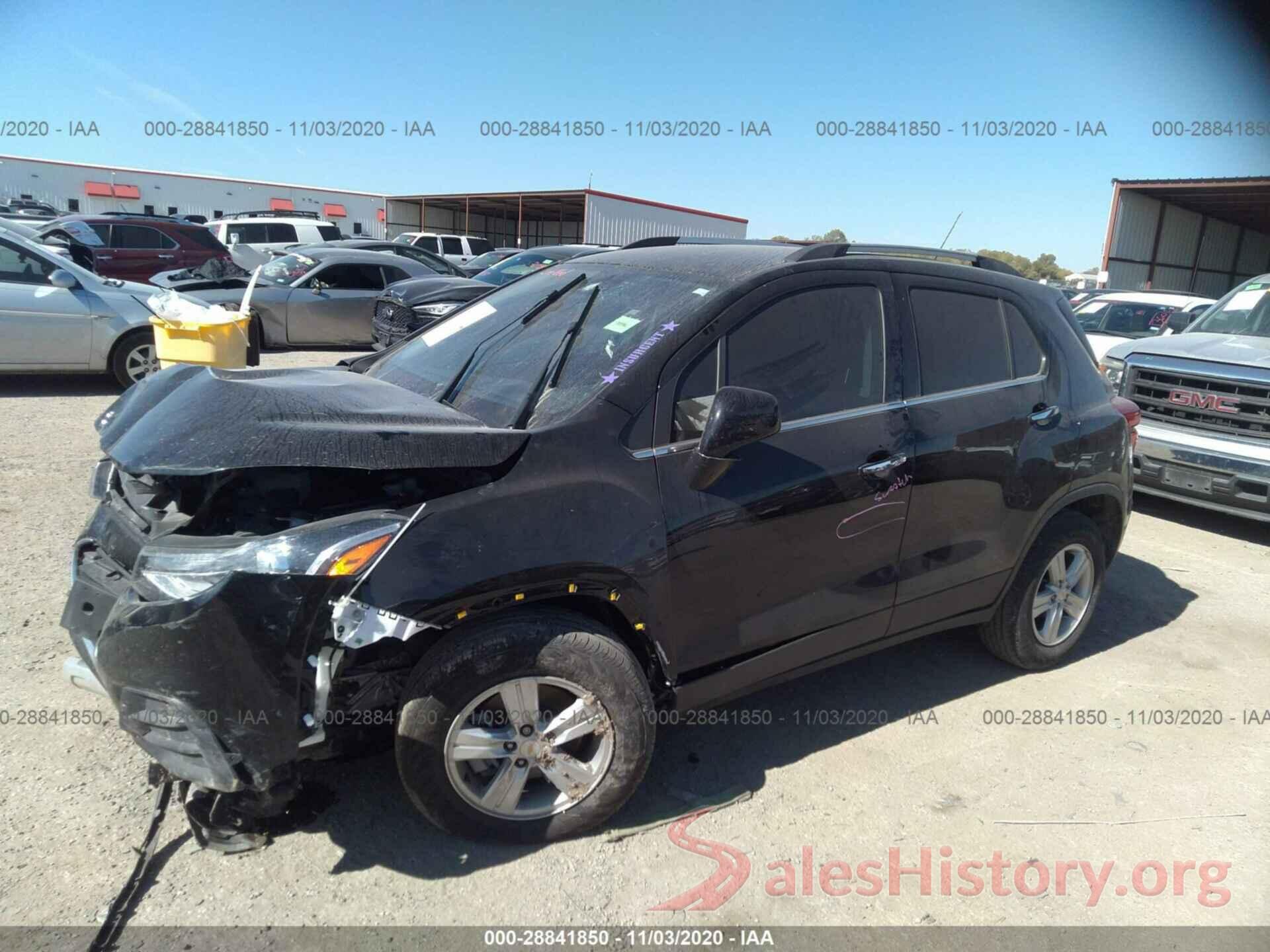 KL7CJLSB4LB025225 2020 CHEVROLET TRAX