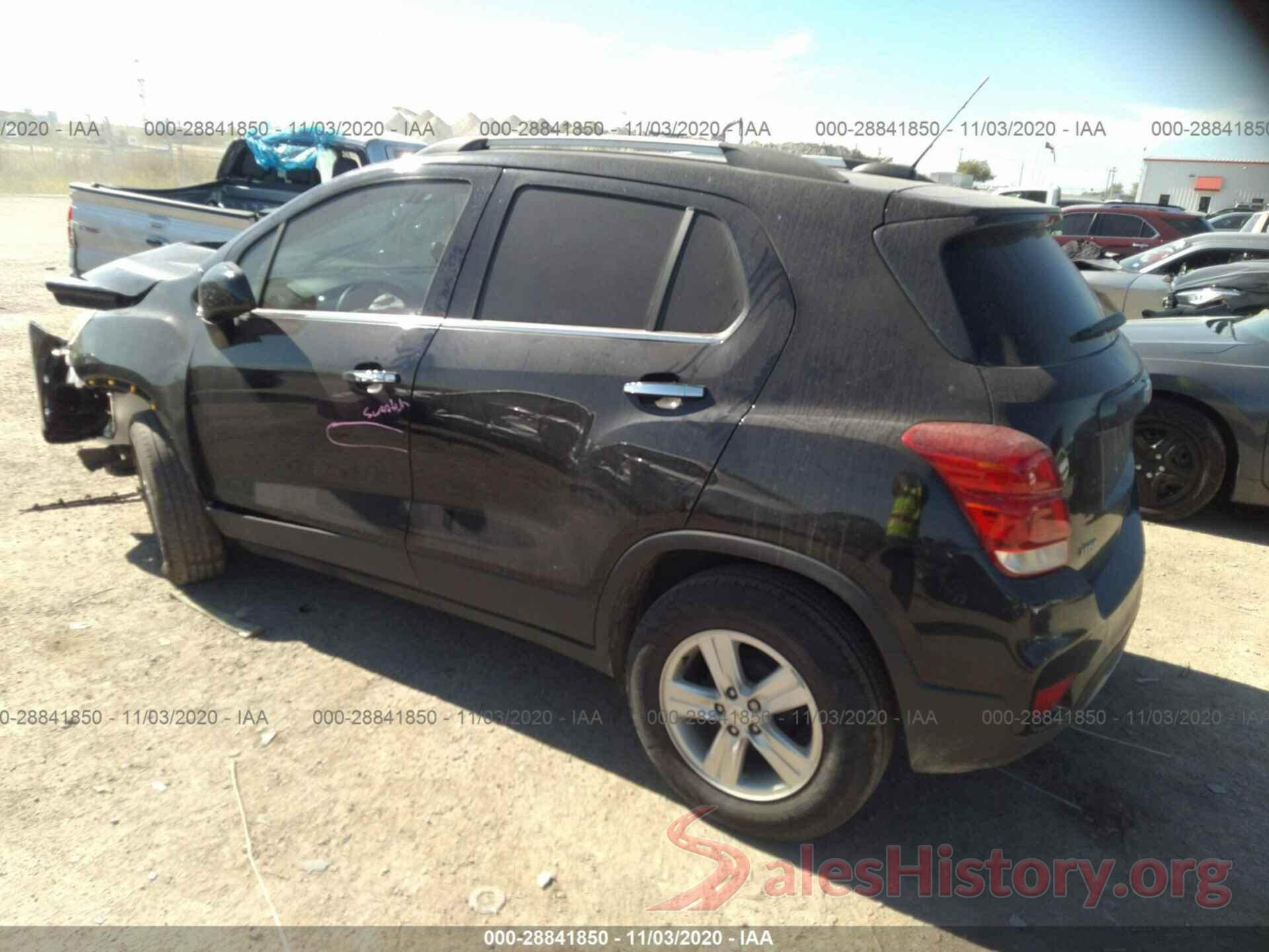 KL7CJLSB4LB025225 2020 CHEVROLET TRAX