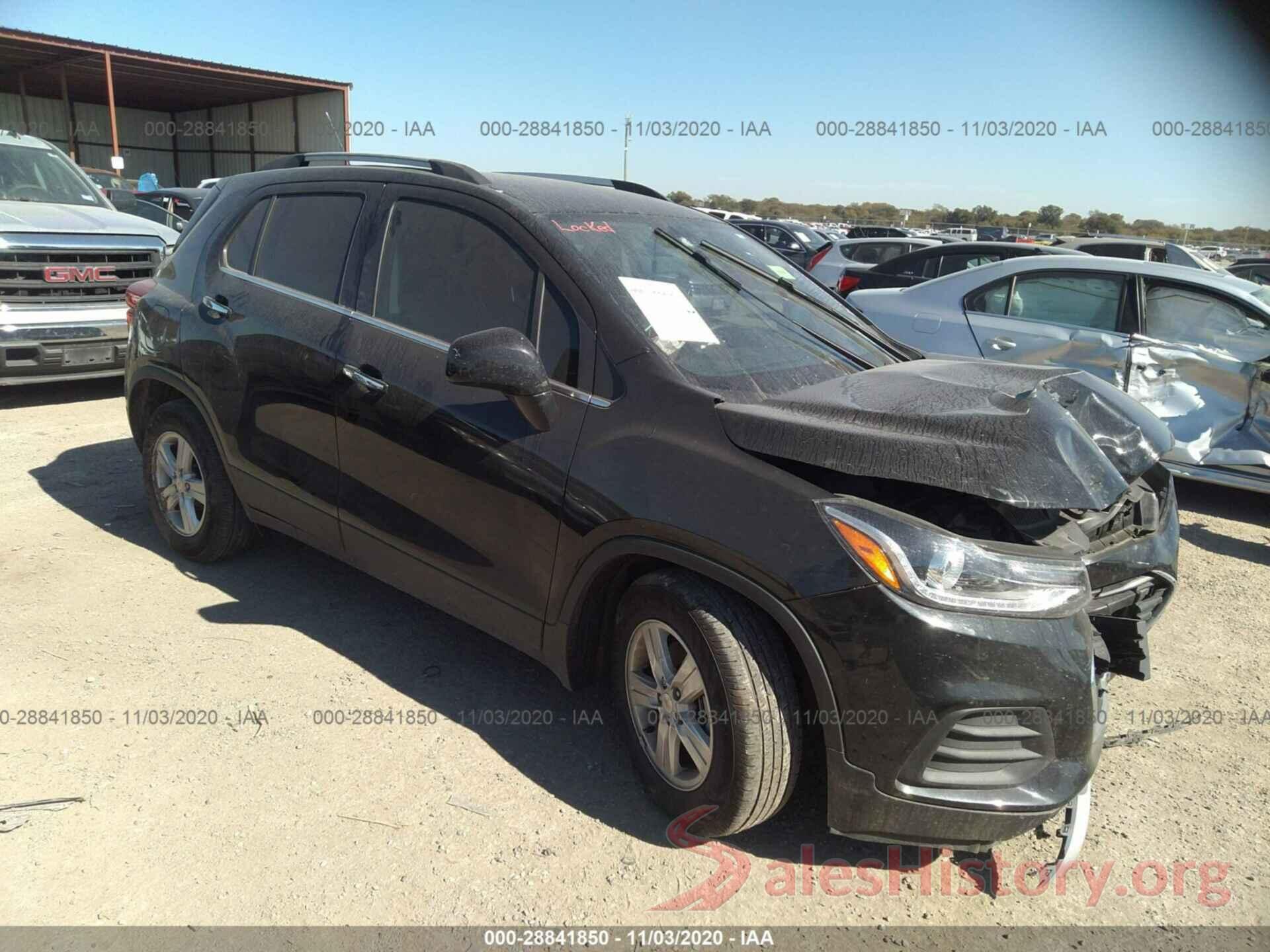 KL7CJLSB4LB025225 2020 CHEVROLET TRAX