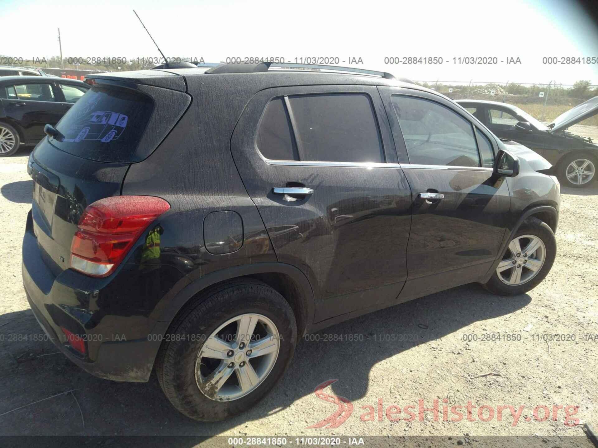 KL7CJLSB4LB025225 2020 CHEVROLET TRAX