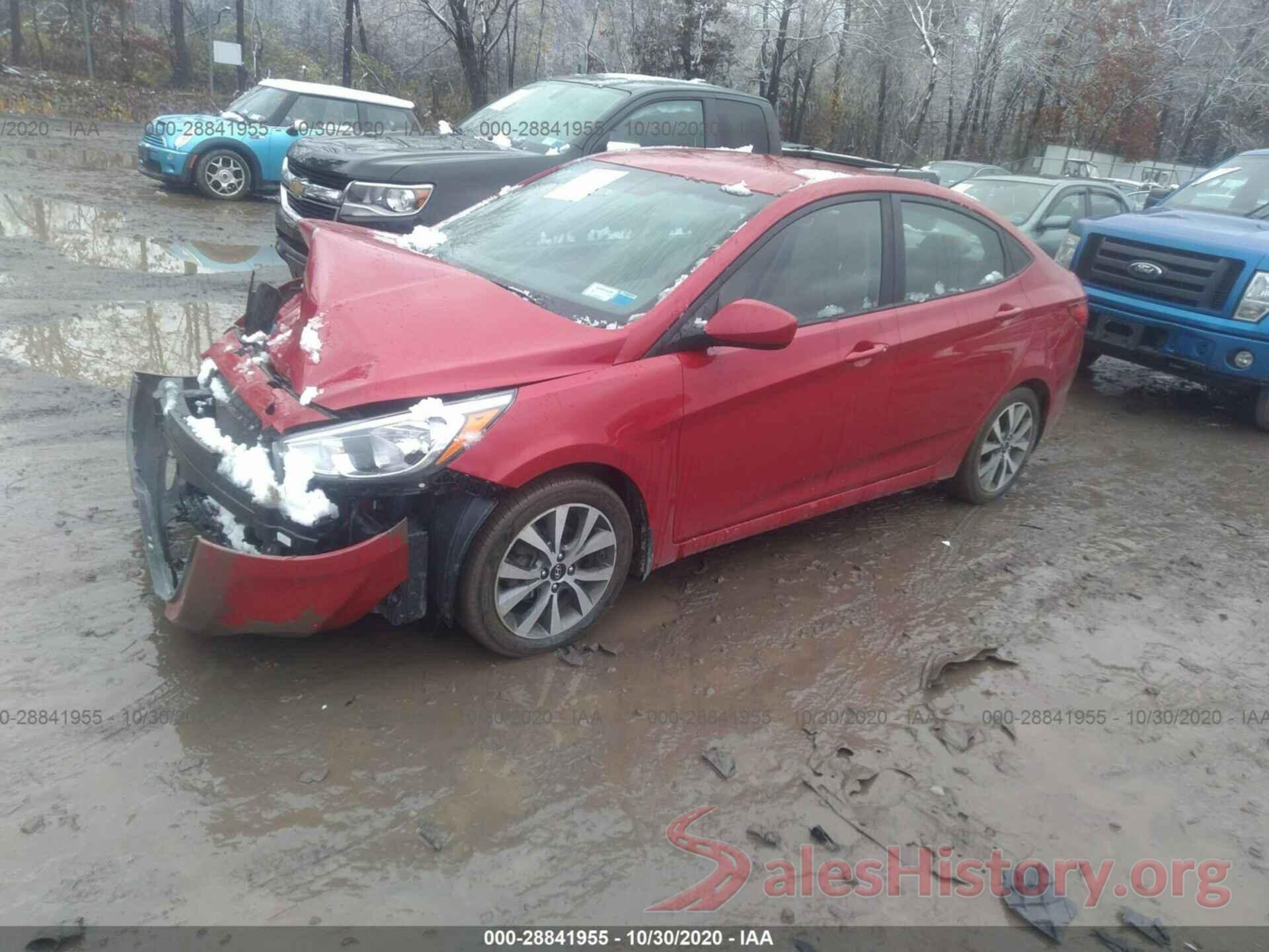 KMHCT4AE4HU345702 2017 HYUNDAI ACCENT