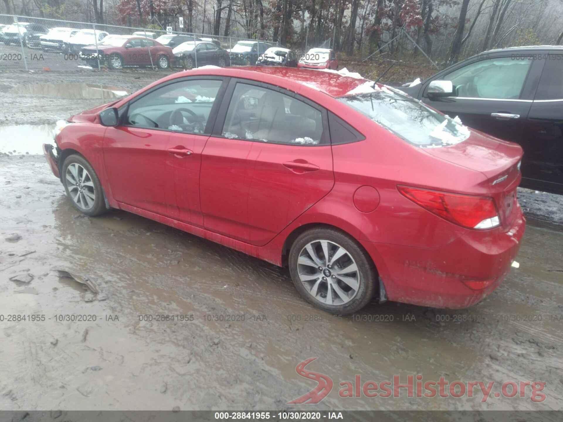 KMHCT4AE4HU345702 2017 HYUNDAI ACCENT