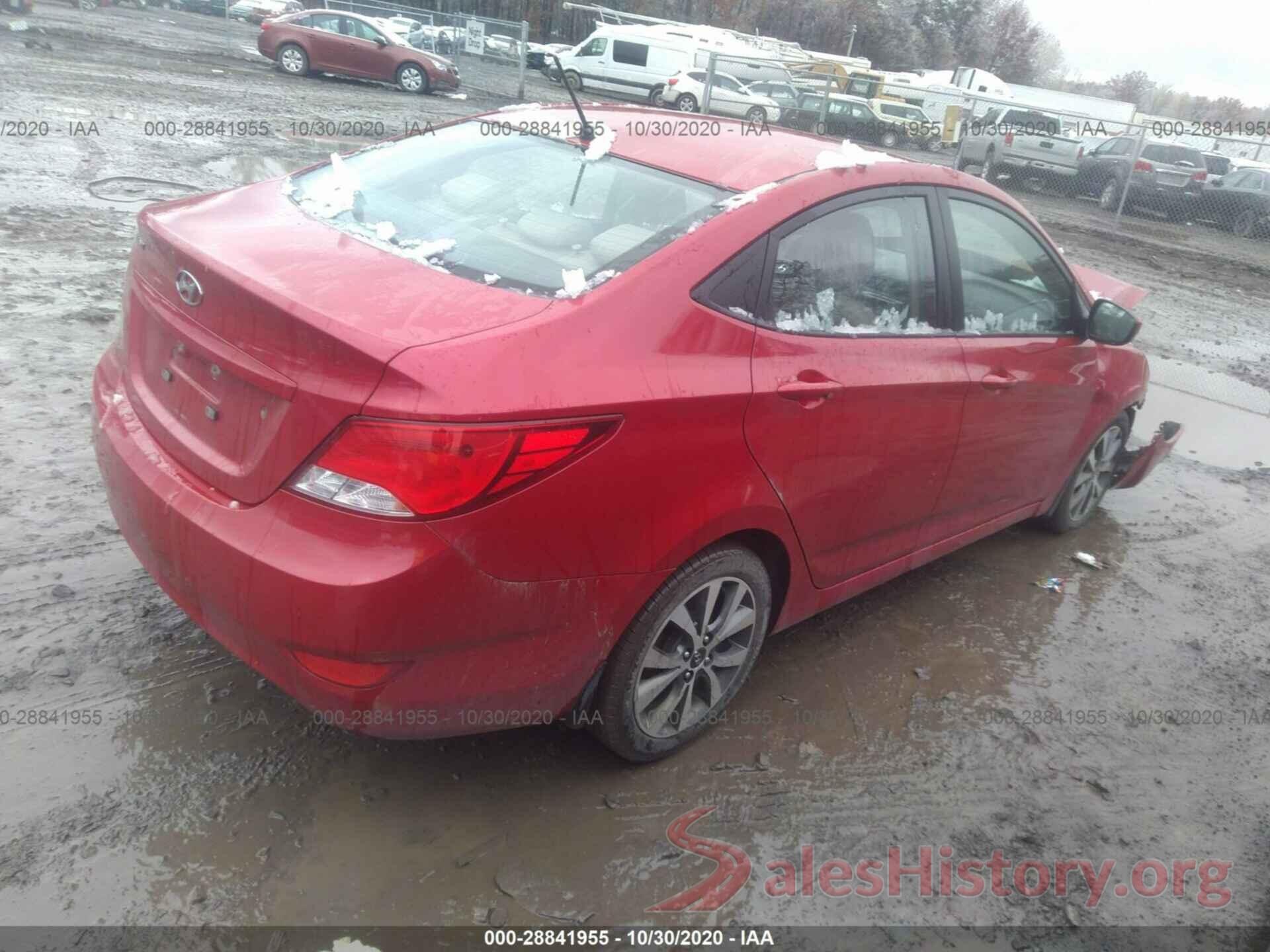 KMHCT4AE4HU345702 2017 HYUNDAI ACCENT