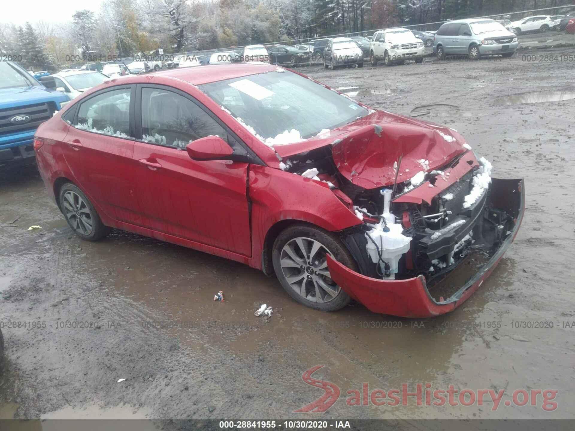 KMHCT4AE4HU345702 2017 HYUNDAI ACCENT