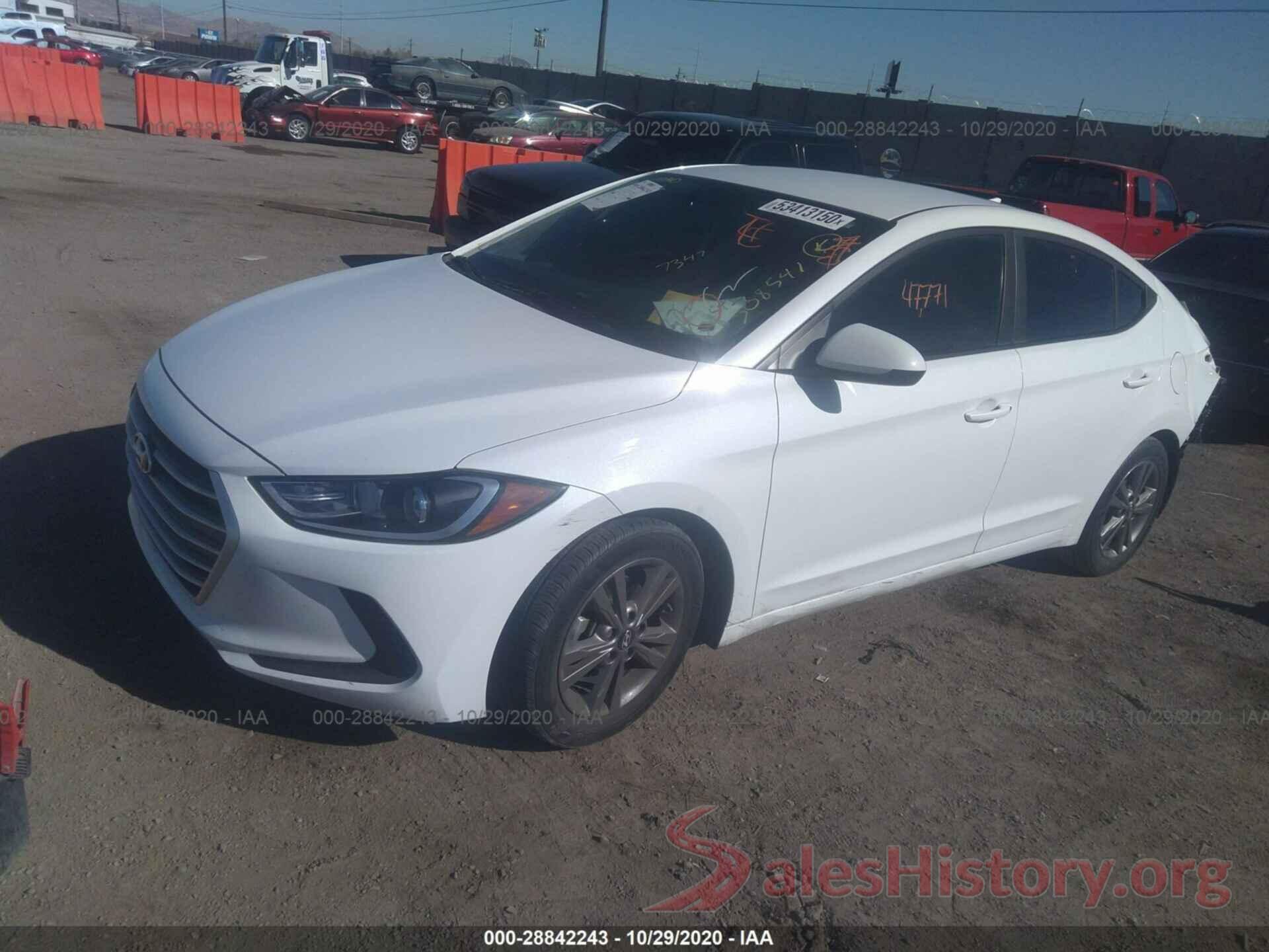 5NPD84LF8HH030931 2017 HYUNDAI ELANTRA