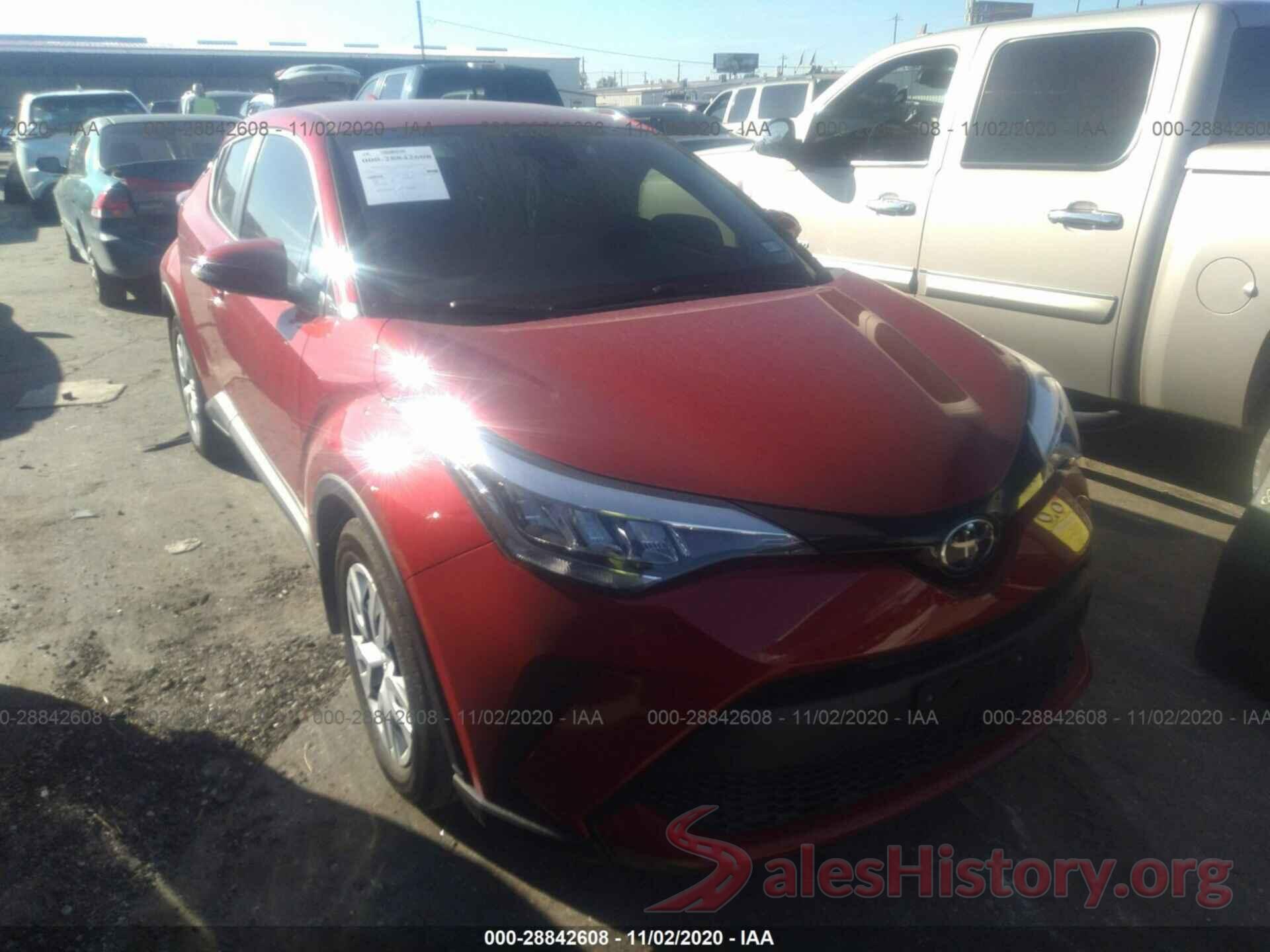 JTNKHMBX5L1092820 2020 TOYOTA C-HR