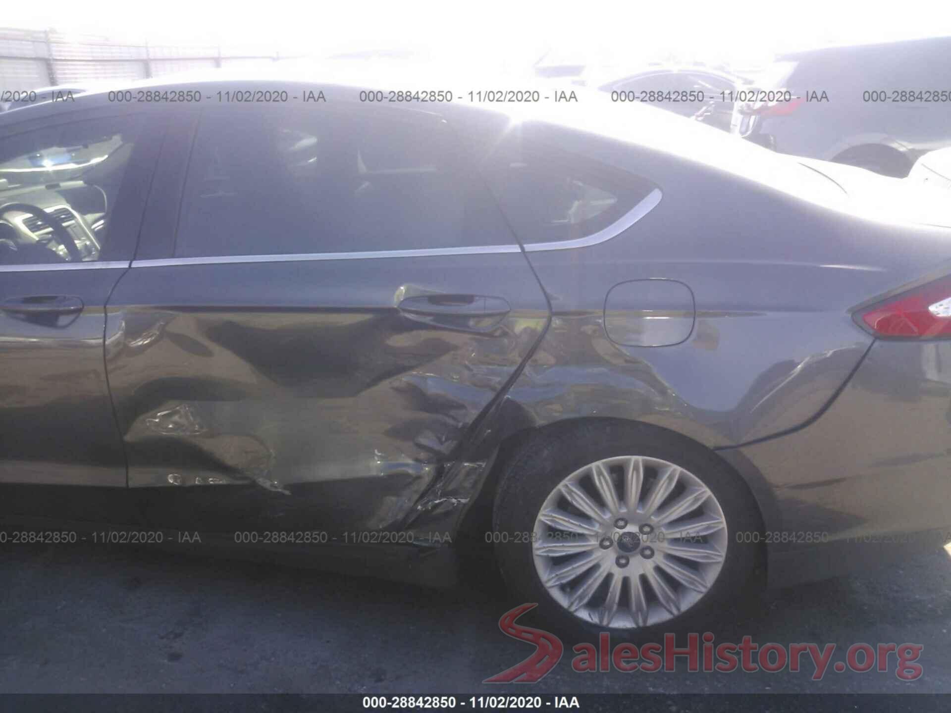 3FA6P0UU8GR404277 2016 FORD FUSION