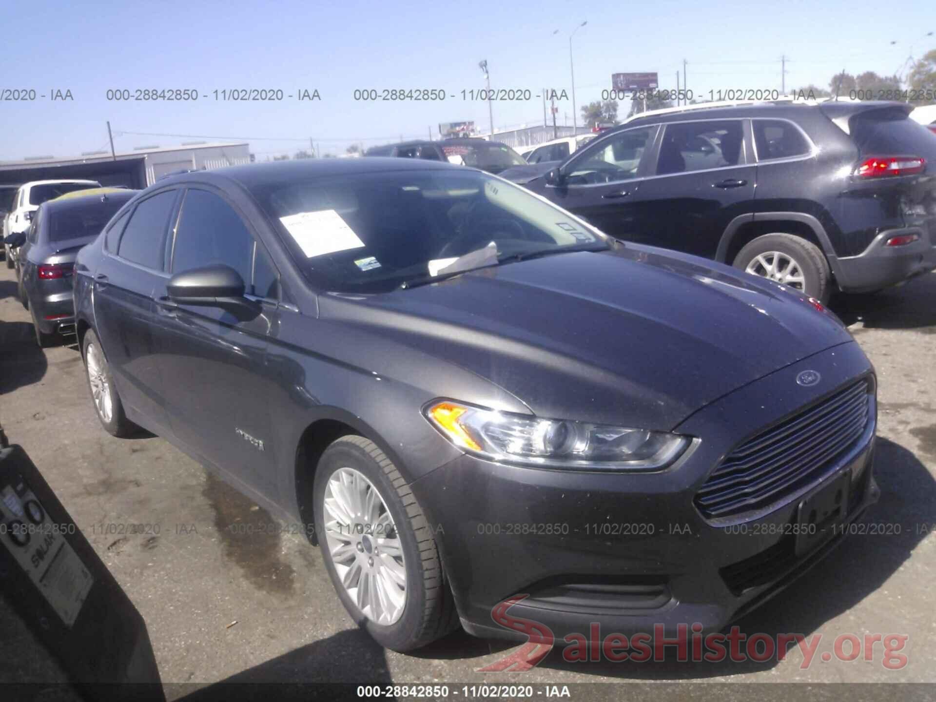 3FA6P0UU8GR404277 2016 FORD FUSION