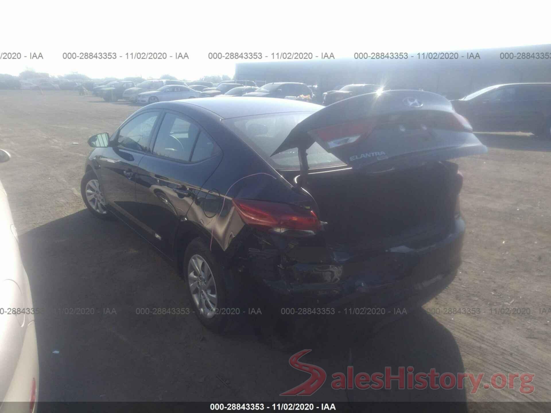 5NPD74LF0JH275229 2018 HYUNDAI ELANTRA