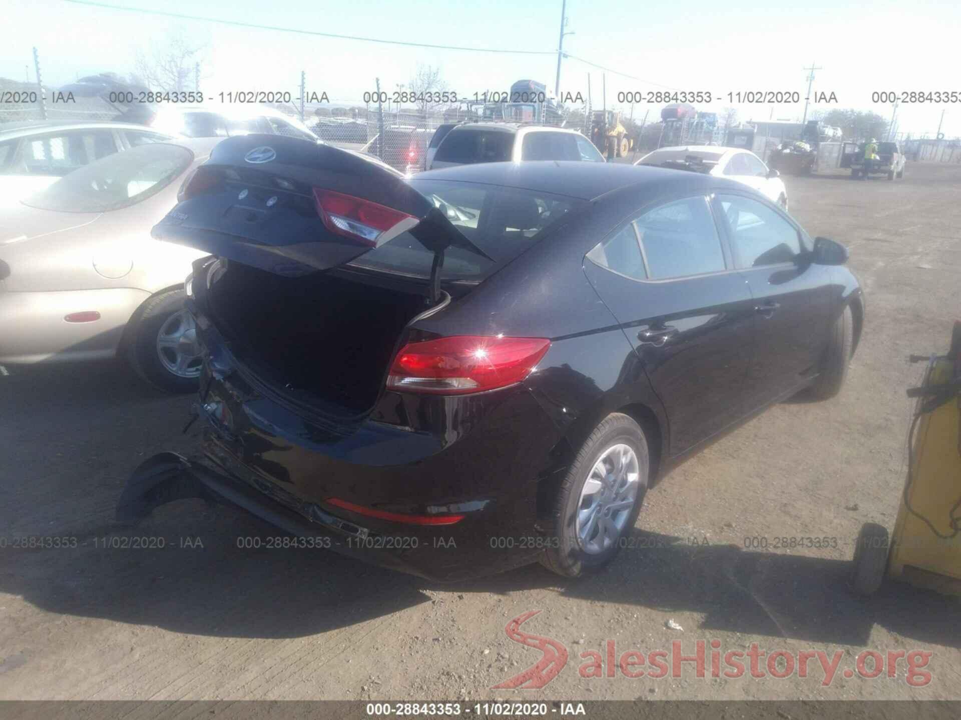 5NPD74LF0JH275229 2018 HYUNDAI ELANTRA