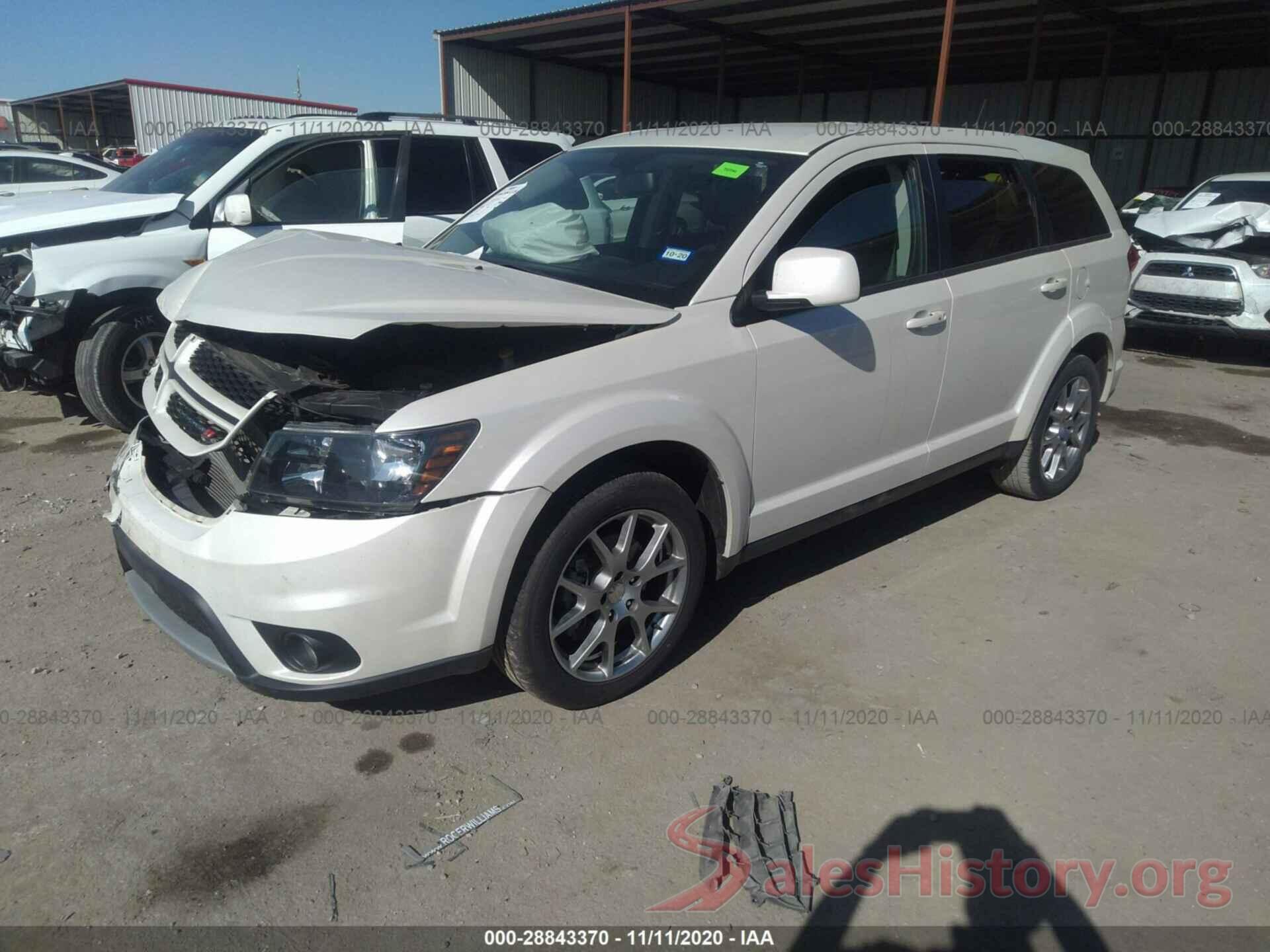 3C4PDCEGXHT581192 2017 DODGE JOURNEY