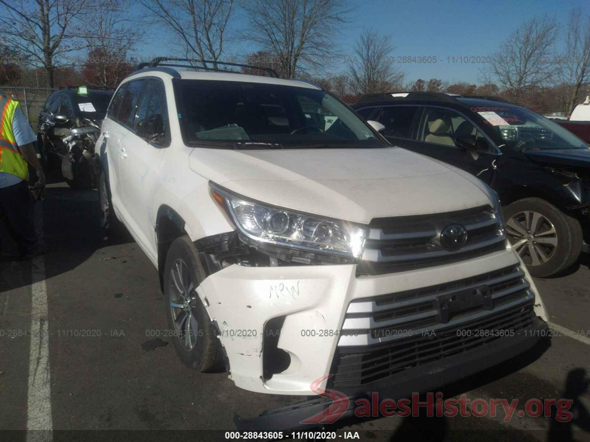 5TDJZRFH3HS513554 2017 TOYOTA HIGHLANDER