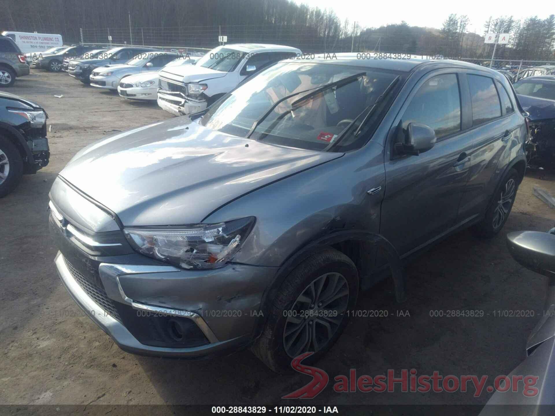 JA4AR3AUXKU029816 2019 MITSUBISHI OUTLANDER SPORT