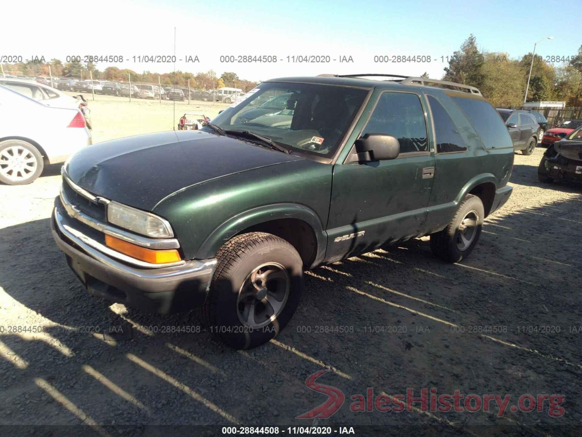 1GNCS18W51K258856 2001 CHEVROLET BLAZER