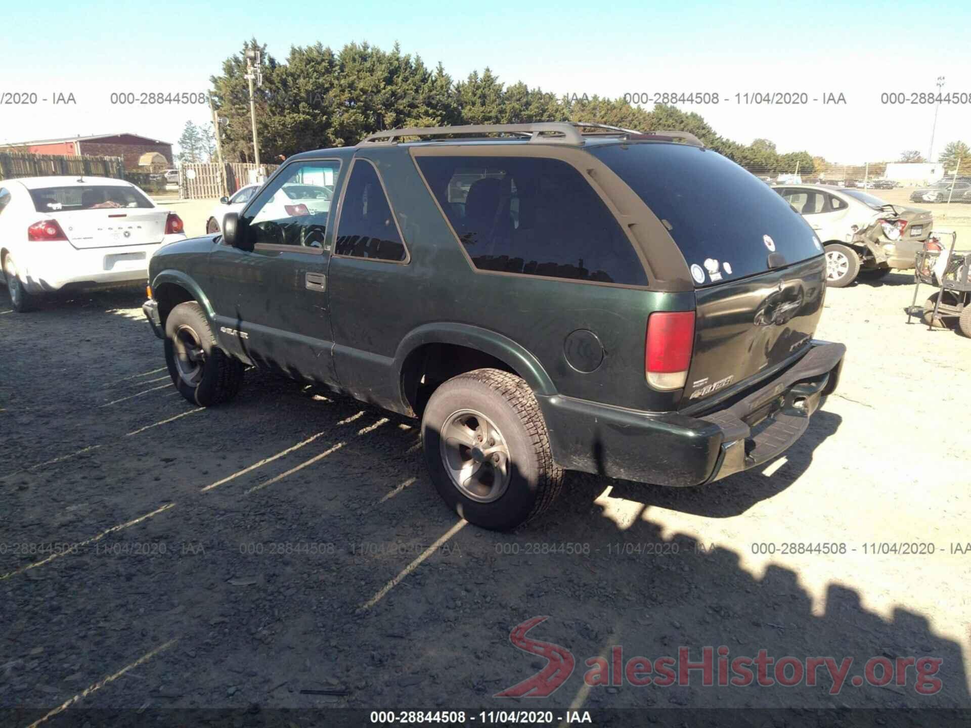 1GNCS18W51K258856 2001 CHEVROLET BLAZER