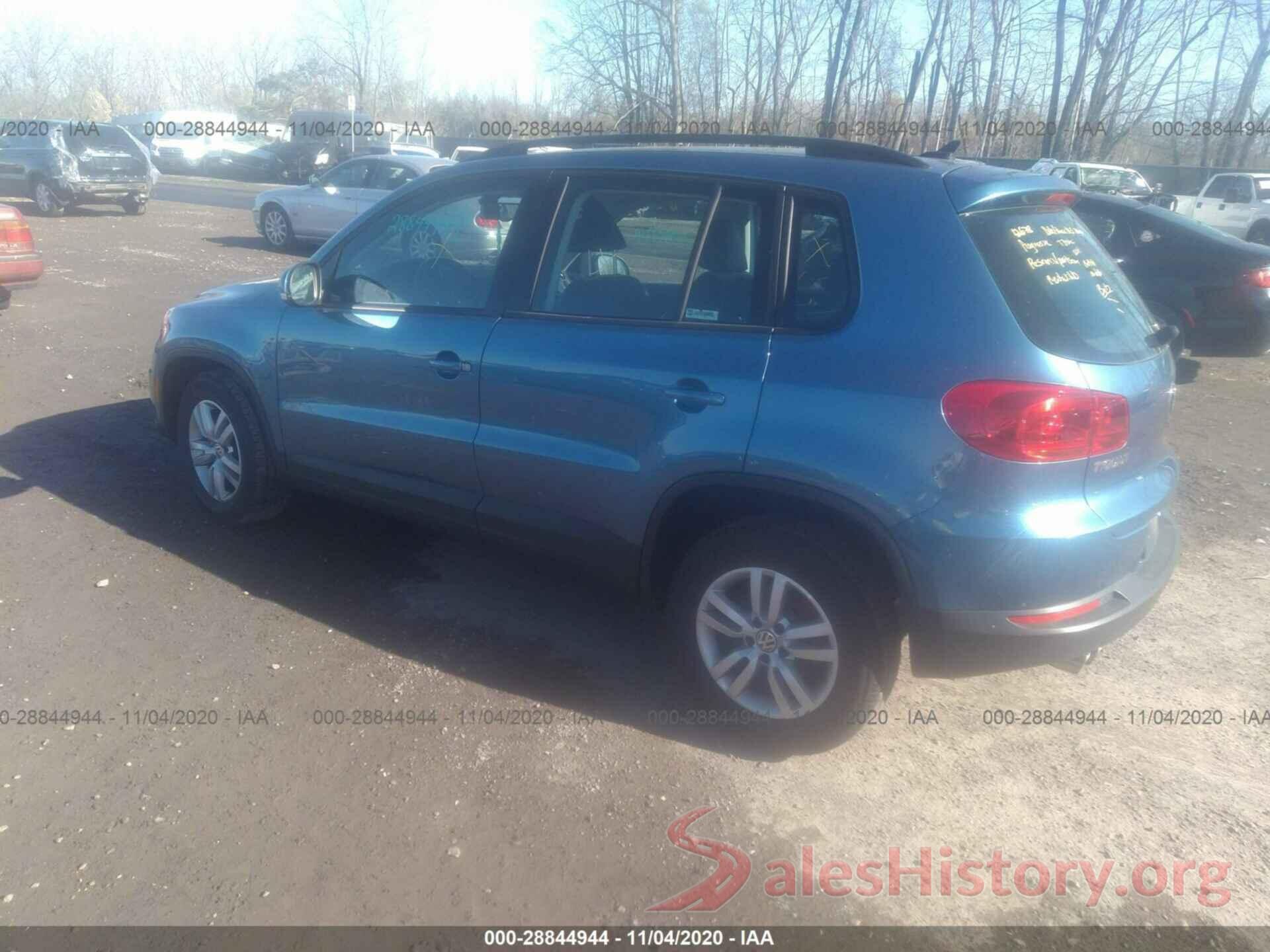 WVGAV7AX5HK020072 2017 VOLKSWAGEN TIGUAN