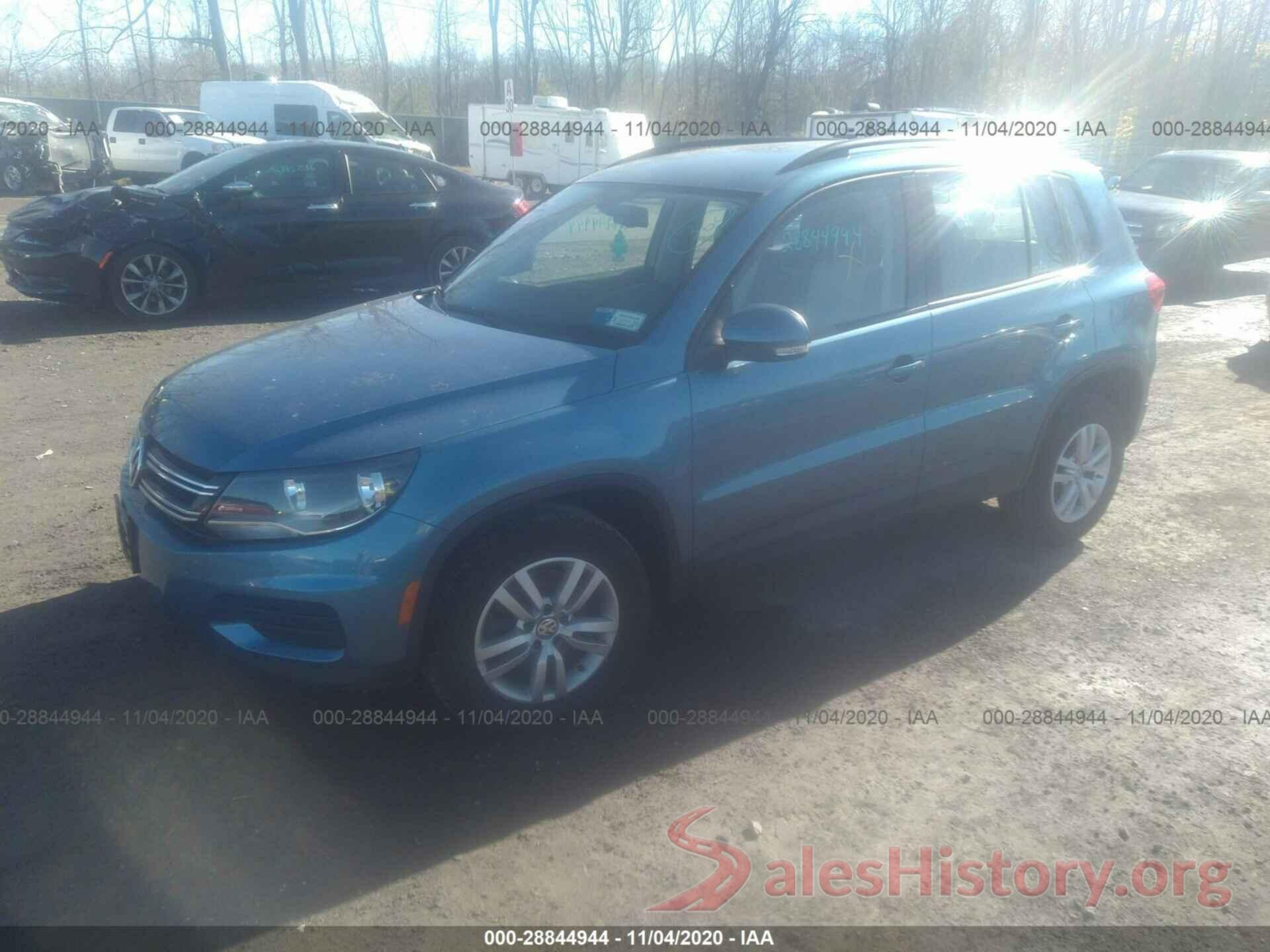 WVGAV7AX5HK020072 2017 VOLKSWAGEN TIGUAN