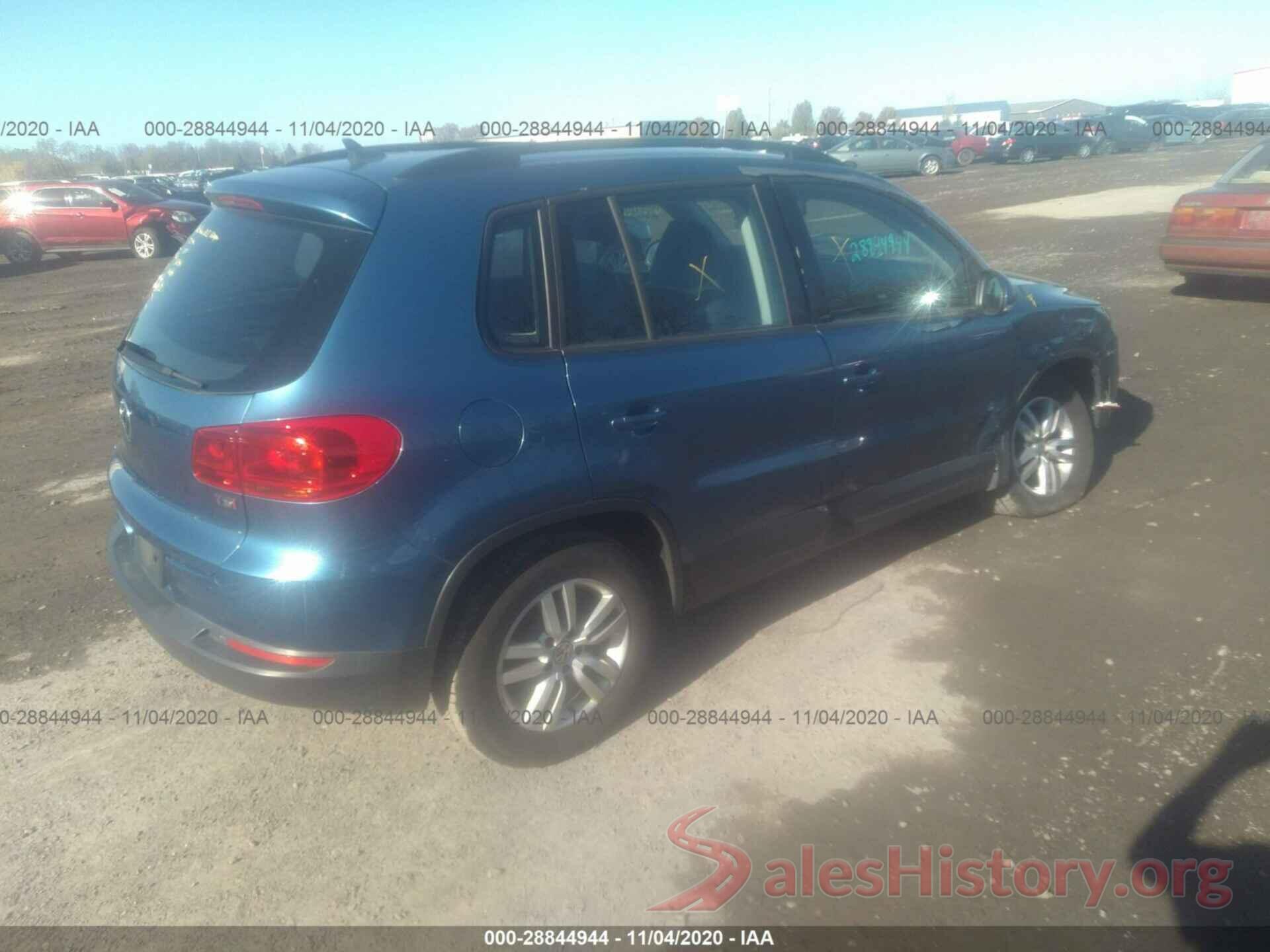 WVGAV7AX5HK020072 2017 VOLKSWAGEN TIGUAN