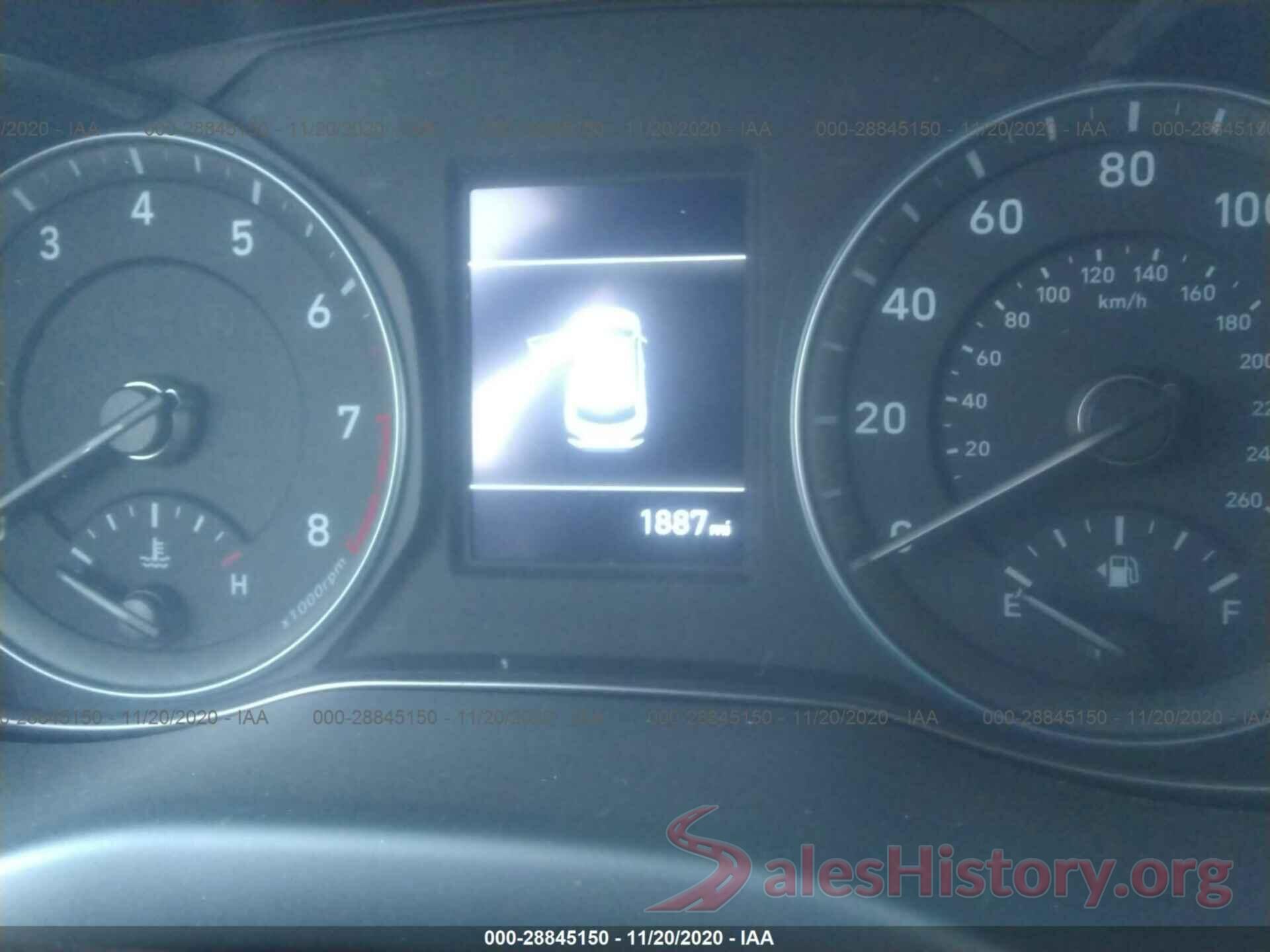 KM8K22AA2LU433897 2020 HYUNDAI KONA