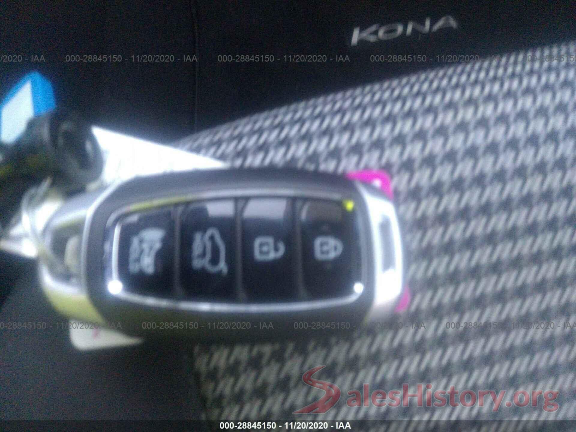 KM8K22AA2LU433897 2020 HYUNDAI KONA