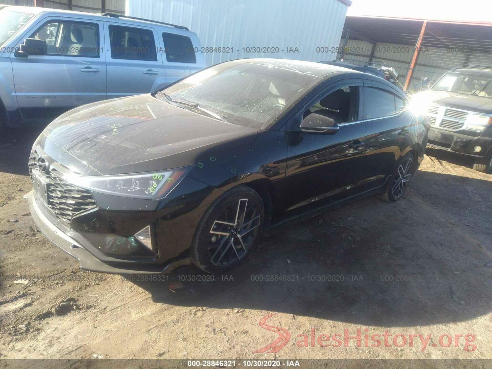 KMHD04LBXKU854524 2019 HYUNDAI ELANTRA