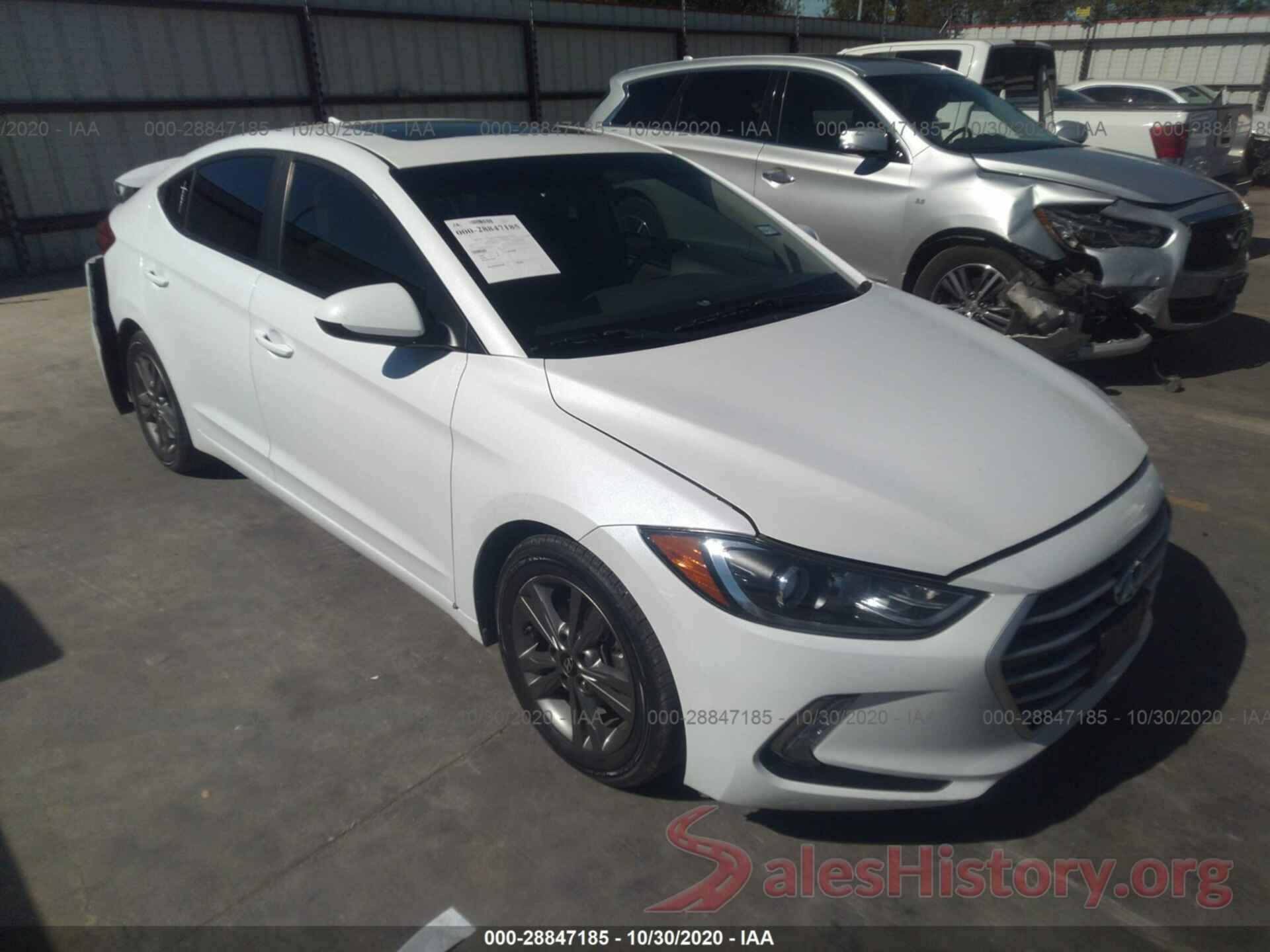 5NPD84LF6HH193870 2017 HYUNDAI ELANTRA