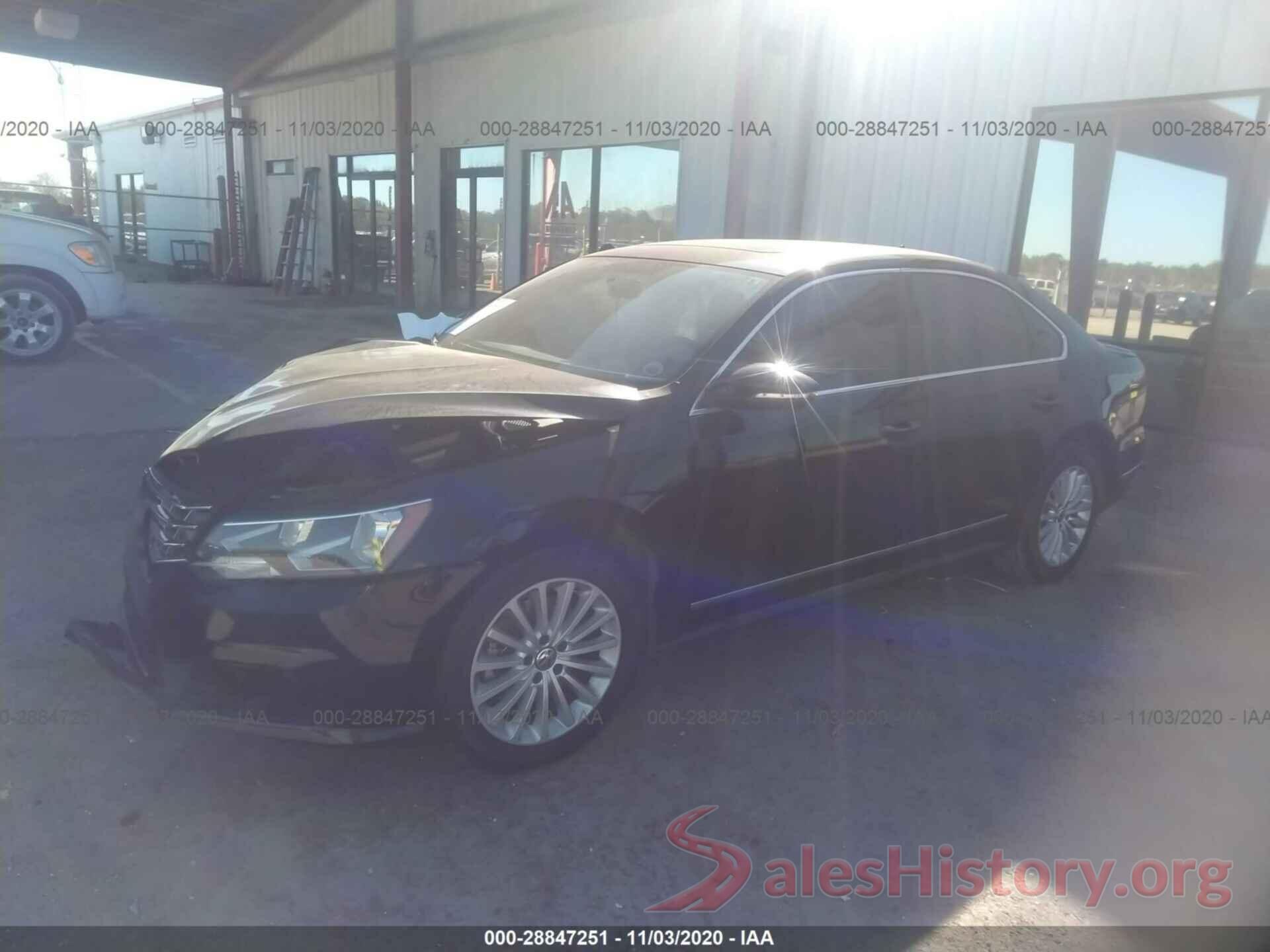 1VWBS7A36GC045986 2016 VOLKSWAGEN PASSAT