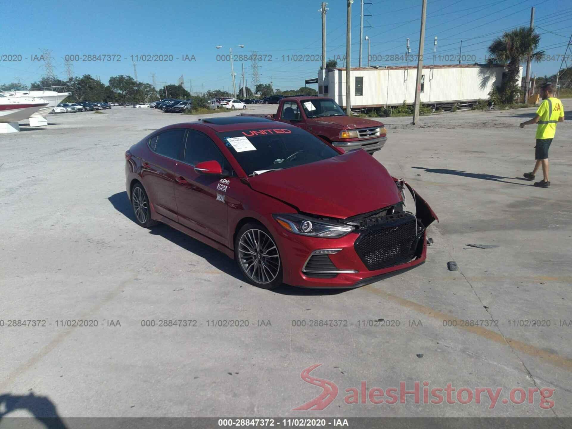 KMHD04LB0JU648885 2018 HYUNDAI ELANTRA